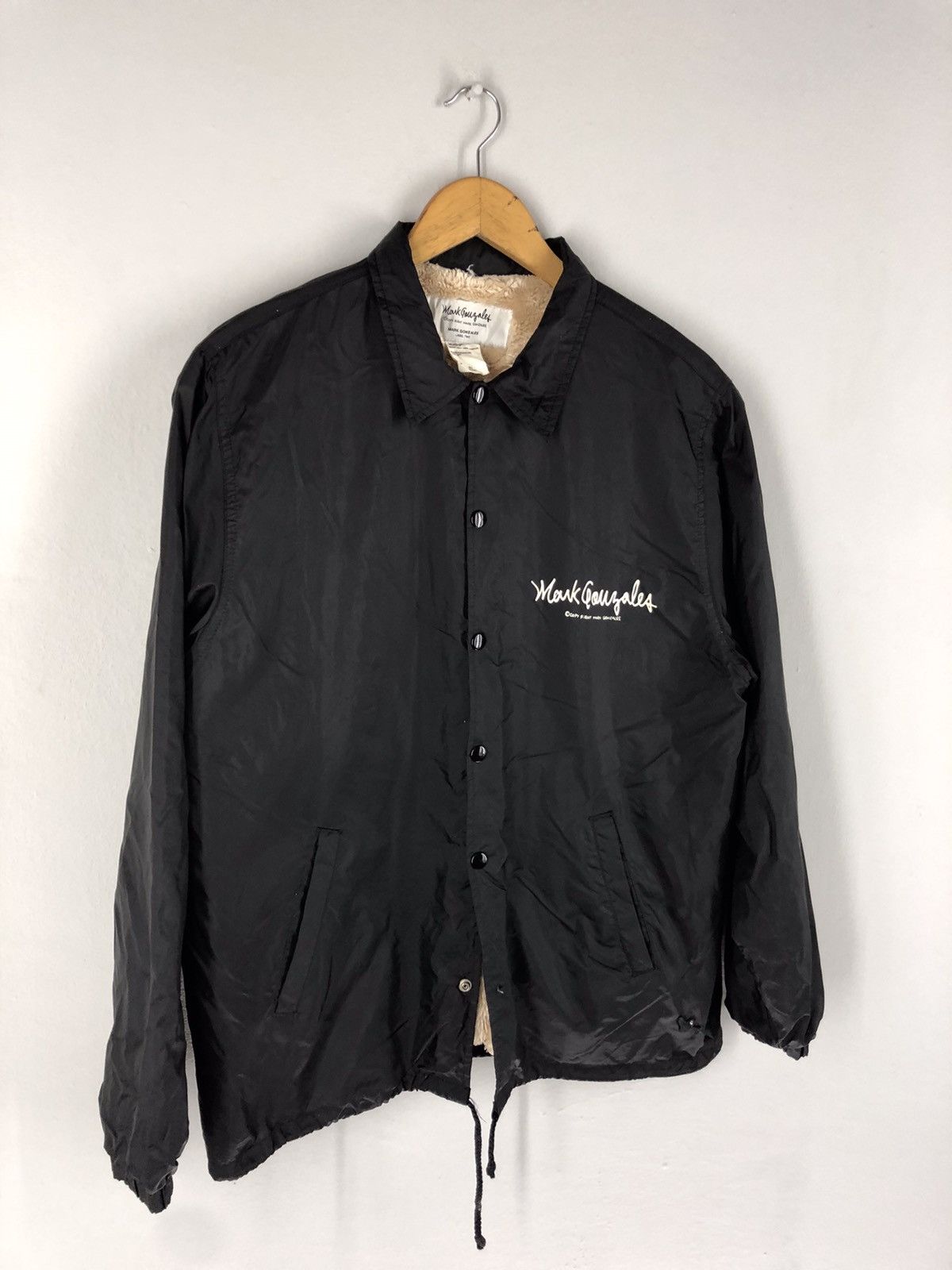 Shorty's Skateboards 🔥MARK GONZALES SHERLING COACH JACKET Size US M / EU 48-50 / 2 - 3 Thumbnail