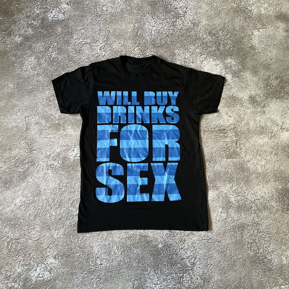Vintage Y2K Graphic Tee Funny Slogan Sun Faded Streetwear Relaxed M Size US M / EU 48-50 / 2 - 3 Thumbnail