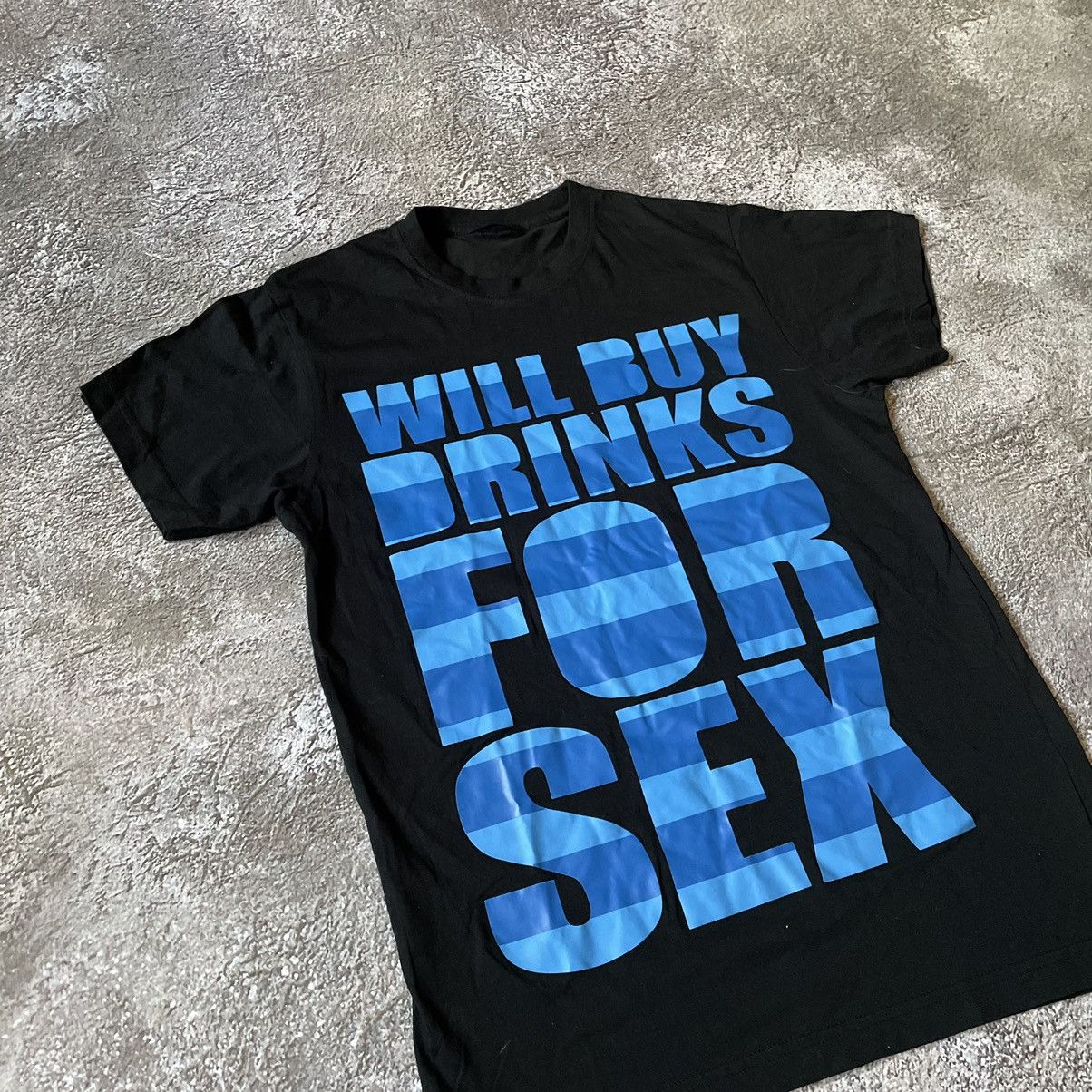 Vintage Y2K Graphic Tee Funny Slogan Sun Faded Streetwear Relaxed M Size US M / EU 48-50 / 2 - 5 Thumbnail