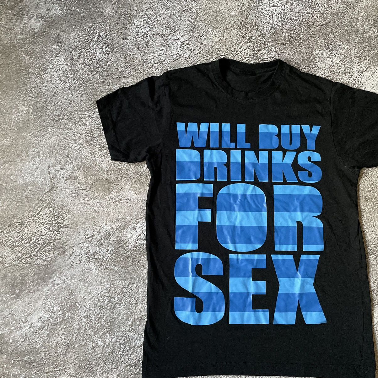 Vintage Y2K Graphic Tee Funny Slogan Sun Faded Streetwear Relaxed M Size US M / EU 48-50 / 2 - 4 Thumbnail