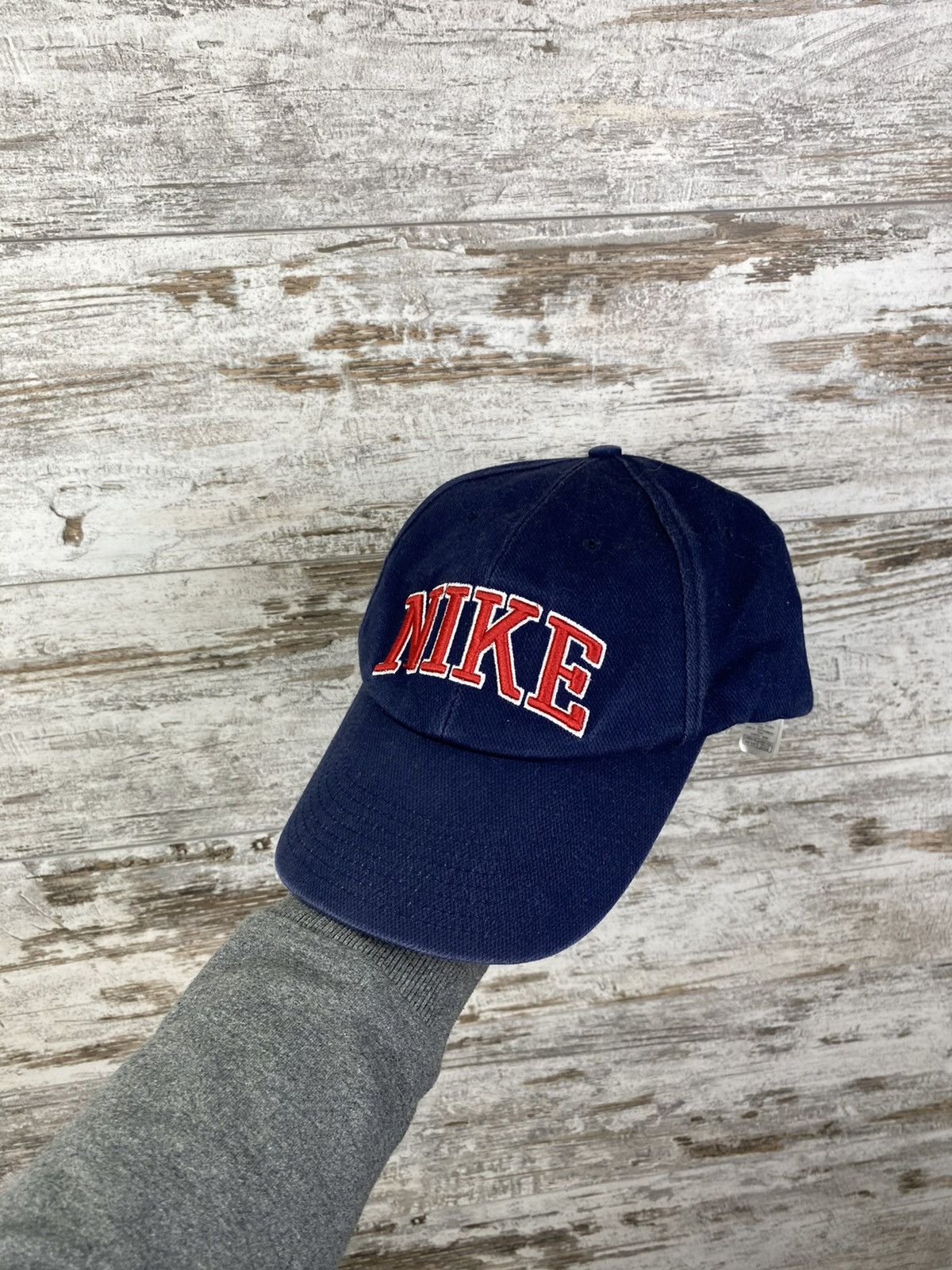 Nike × Vintage Mens Vintage Nike swoosh Cap big logo streetwear rare y2k tn Size ONE SIZE - 2 Thumbnail