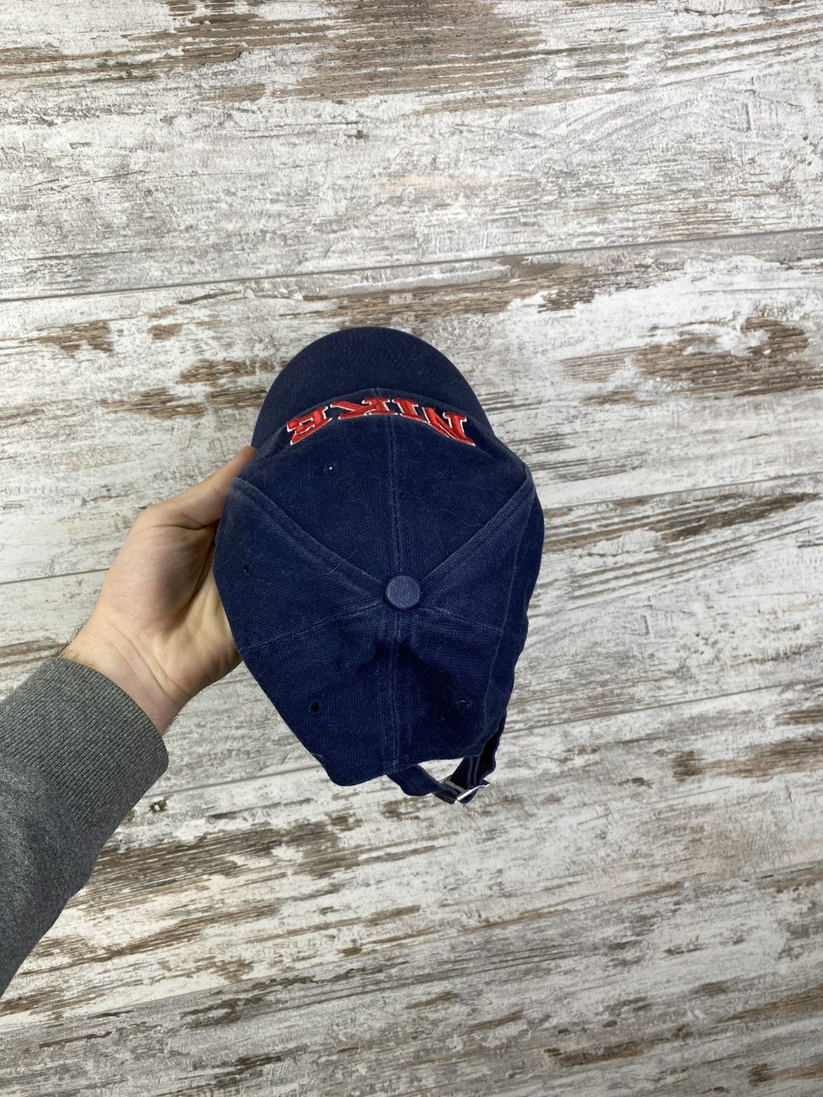 Nike × Vintage Mens Vintage Nike swoosh Cap big logo streetwear rare y2k tn Size ONE SIZE - 7 Thumbnail