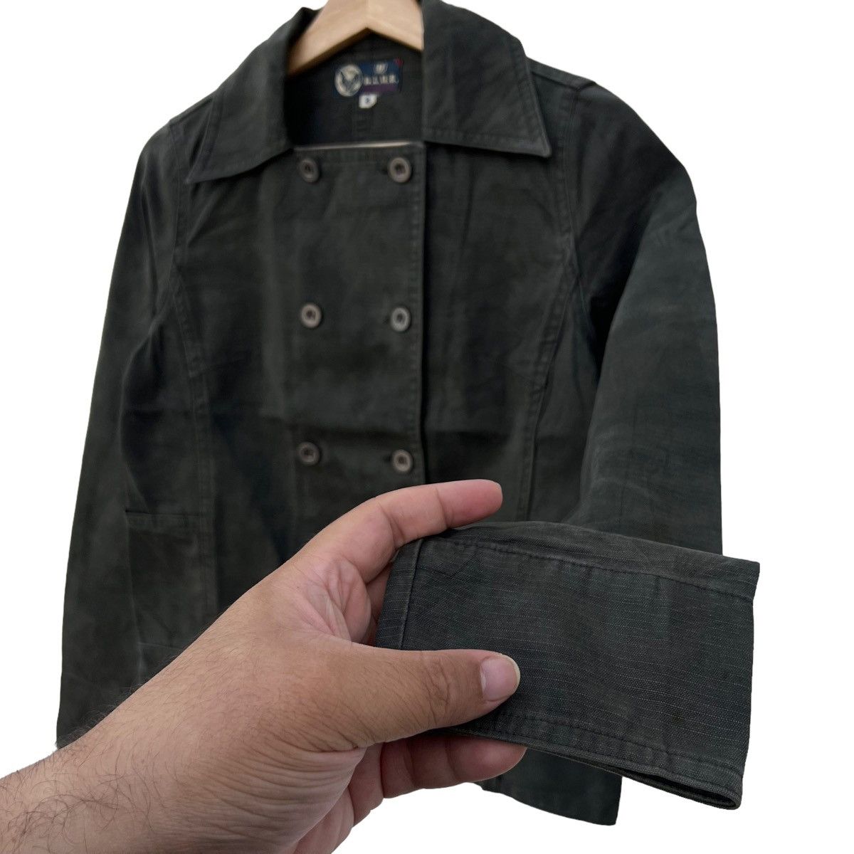 Japanese Brand VINTAGE HIKORY CHORE JACKET BLUE BLUE JAPAN Size US S / EU 44-46 / 1 - 6 Thumbnail
