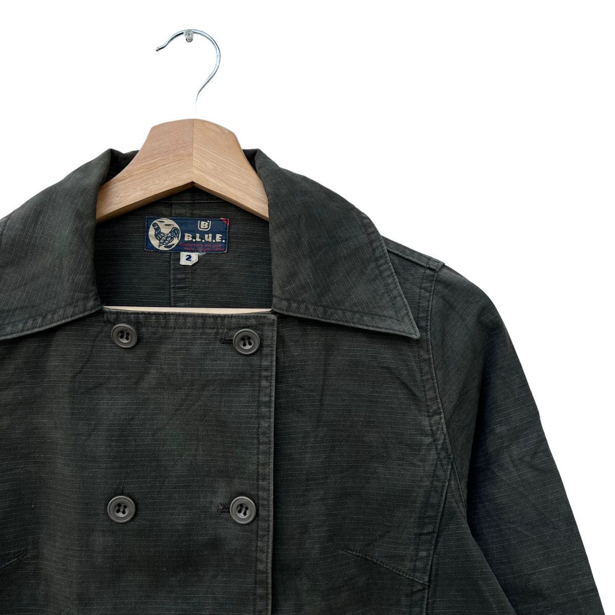 Japanese Brand VINTAGE HIKORY CHORE JACKET BLUE BLUE JAPAN Size US S / EU 44-46 / 1 - 5 Thumbnail