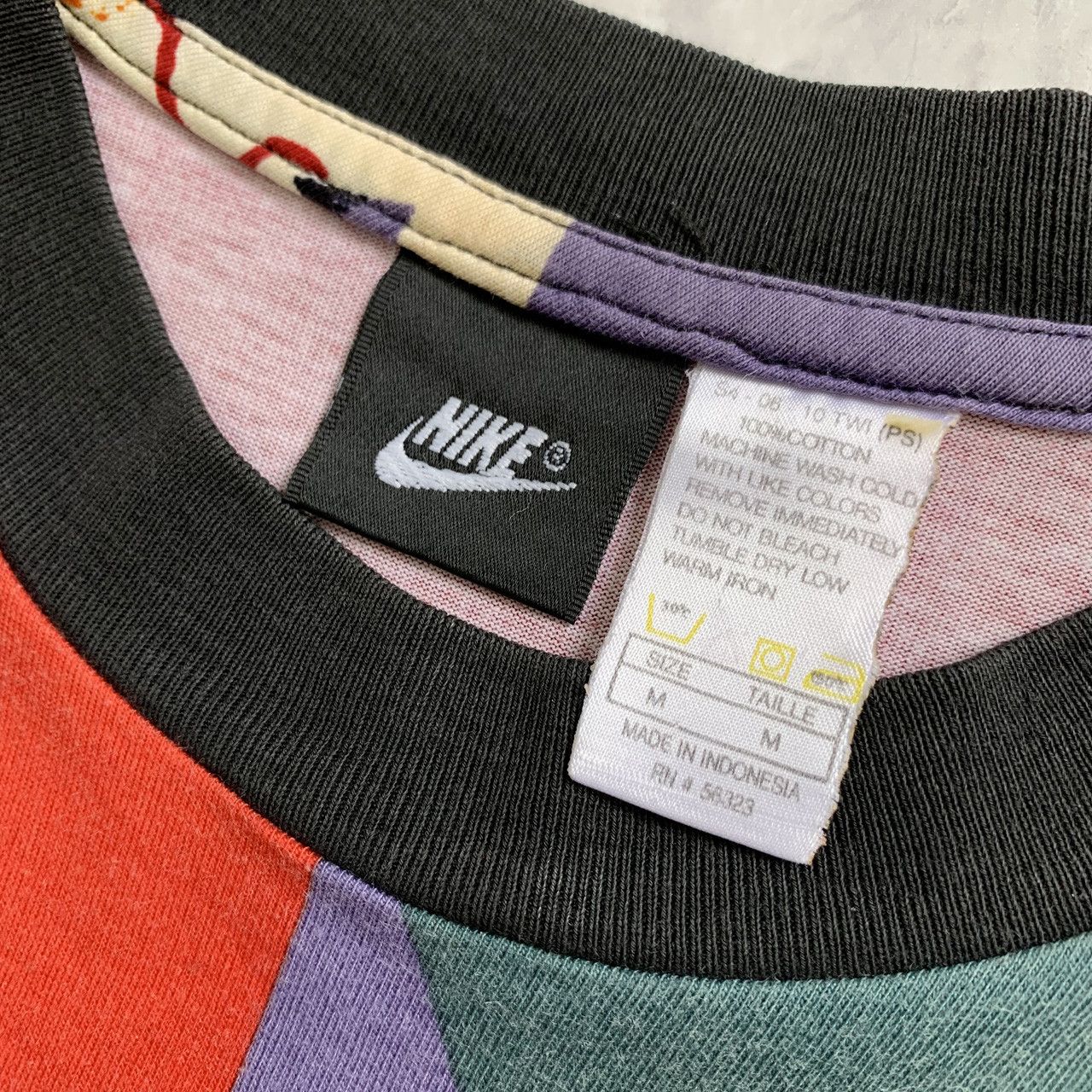 NBA × Nike × Vintage VTG 90s NIKE NBA MICHAEL JORDAN Chicago Bulls T-SHIRT AOP Size US M / EU 48-50 / 2 - 5 Thumbnail