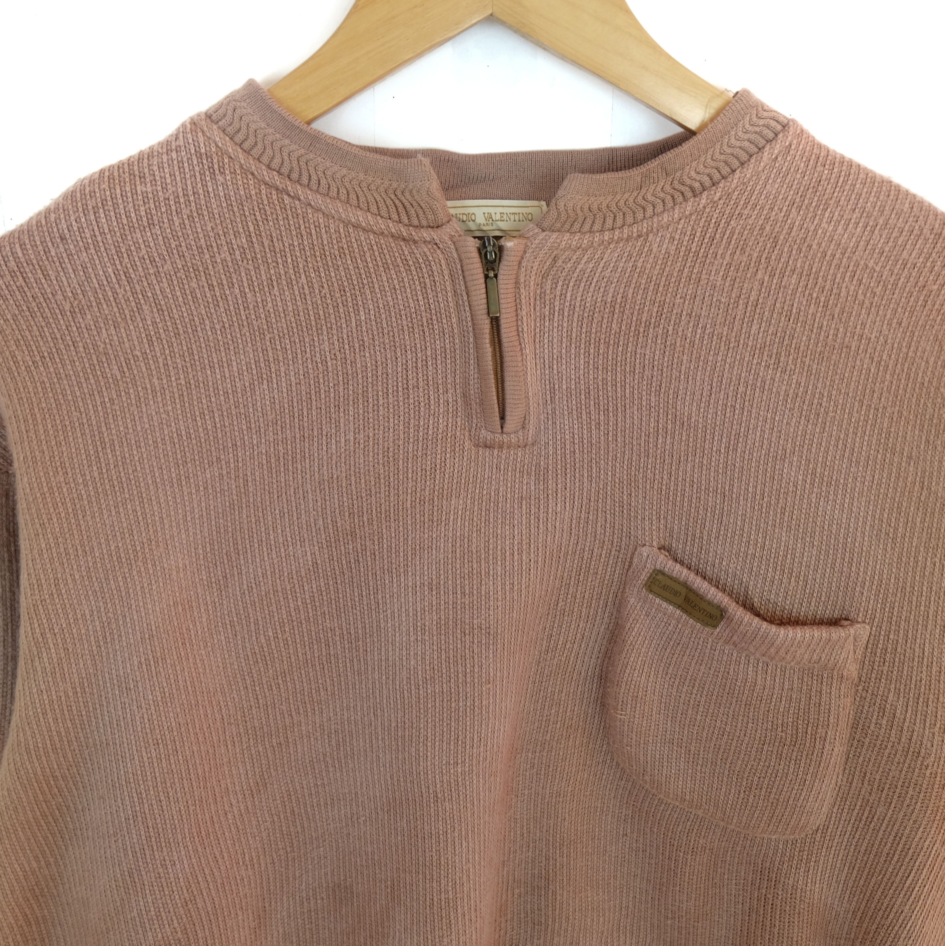 Valentino CLAUDIO VALENTINO Jumper Sweatshirt Size US L / EU 52-54 / 3 - 3 Thumbnail