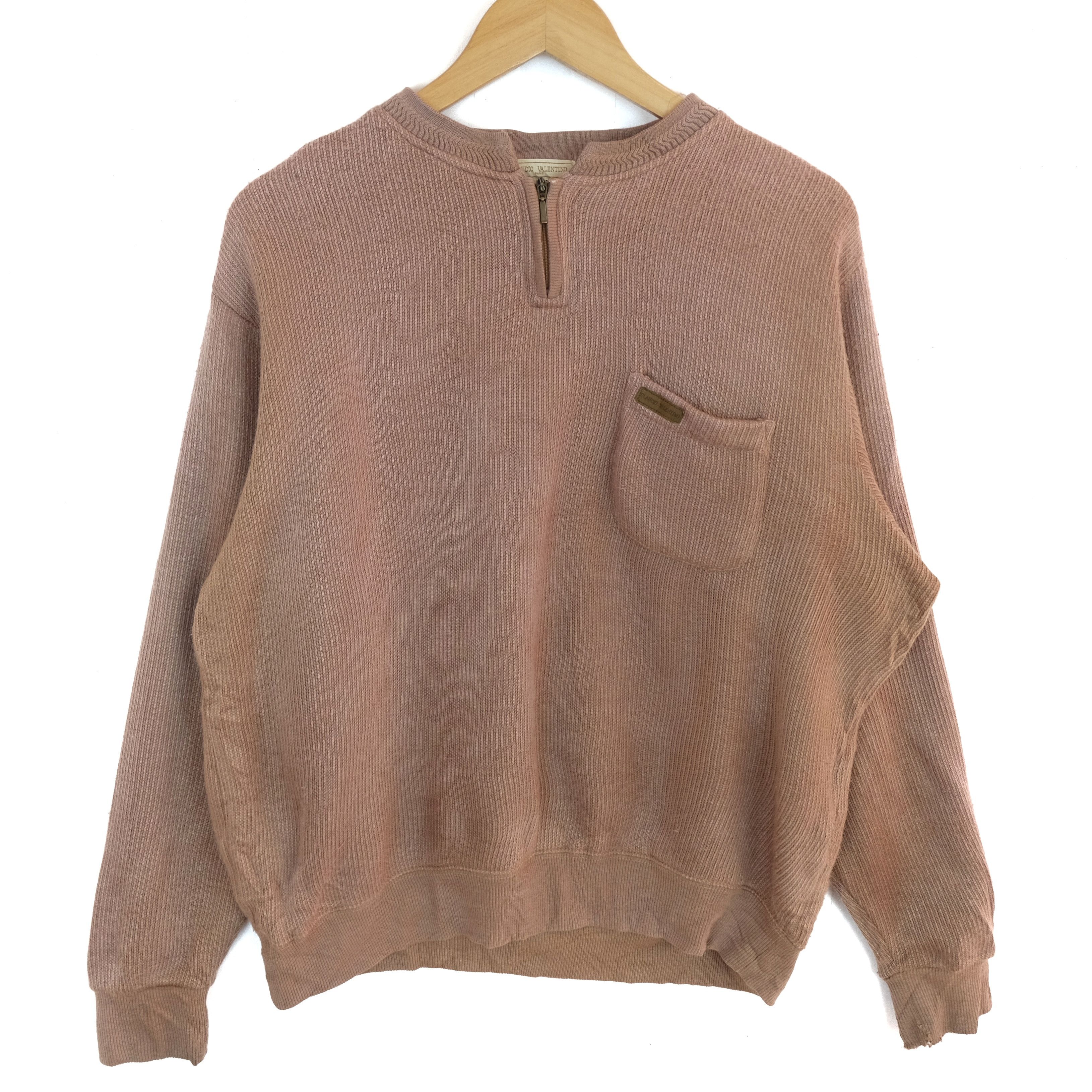 Valentino CLAUDIO VALENTINO Jumper Sweatshirt Size US L / EU 52-54 / 3 - 2 Thumbnail