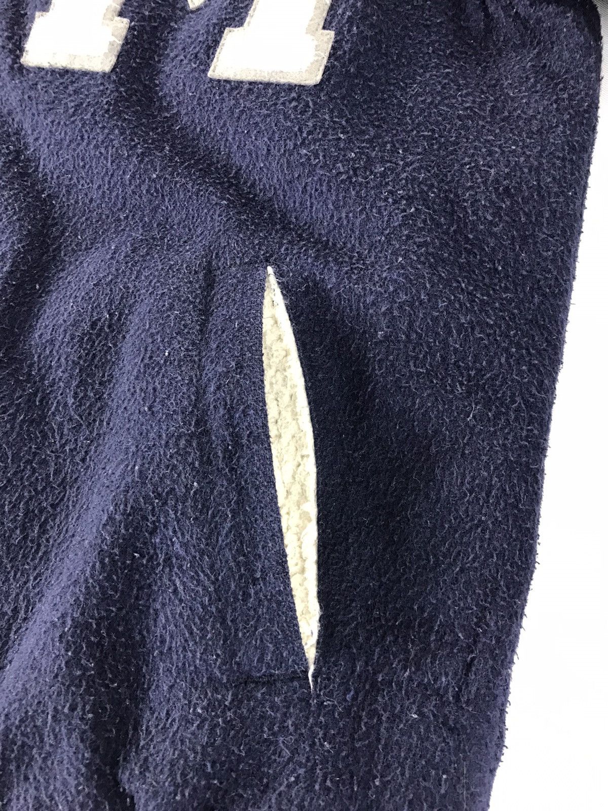 Japanese Brand Vintage Heather Simple Varsity Jacket Woll Quilted Inner Size US M / EU 48-50 / 2 - 5 Thumbnail