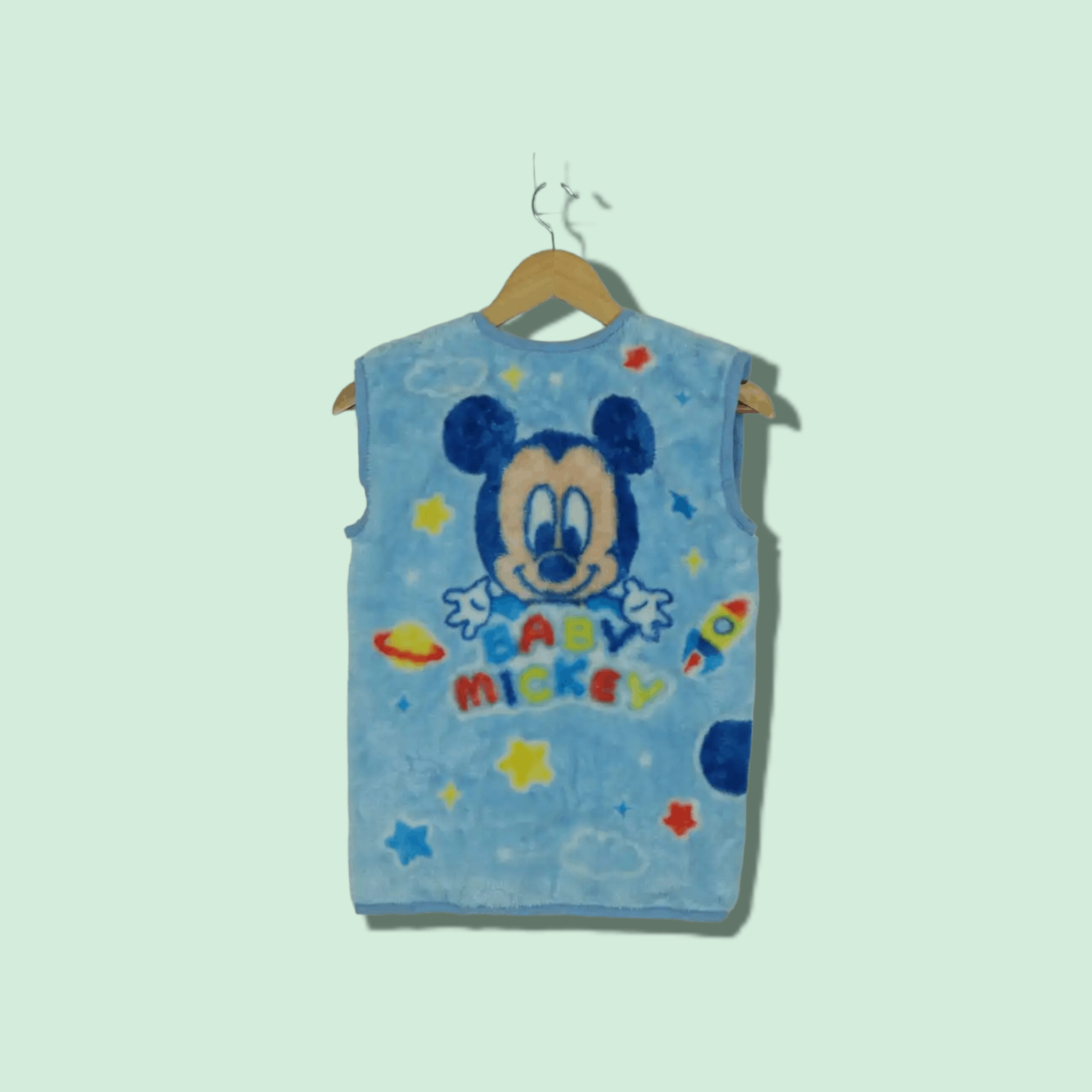 Mickey Knit Vest - Cream