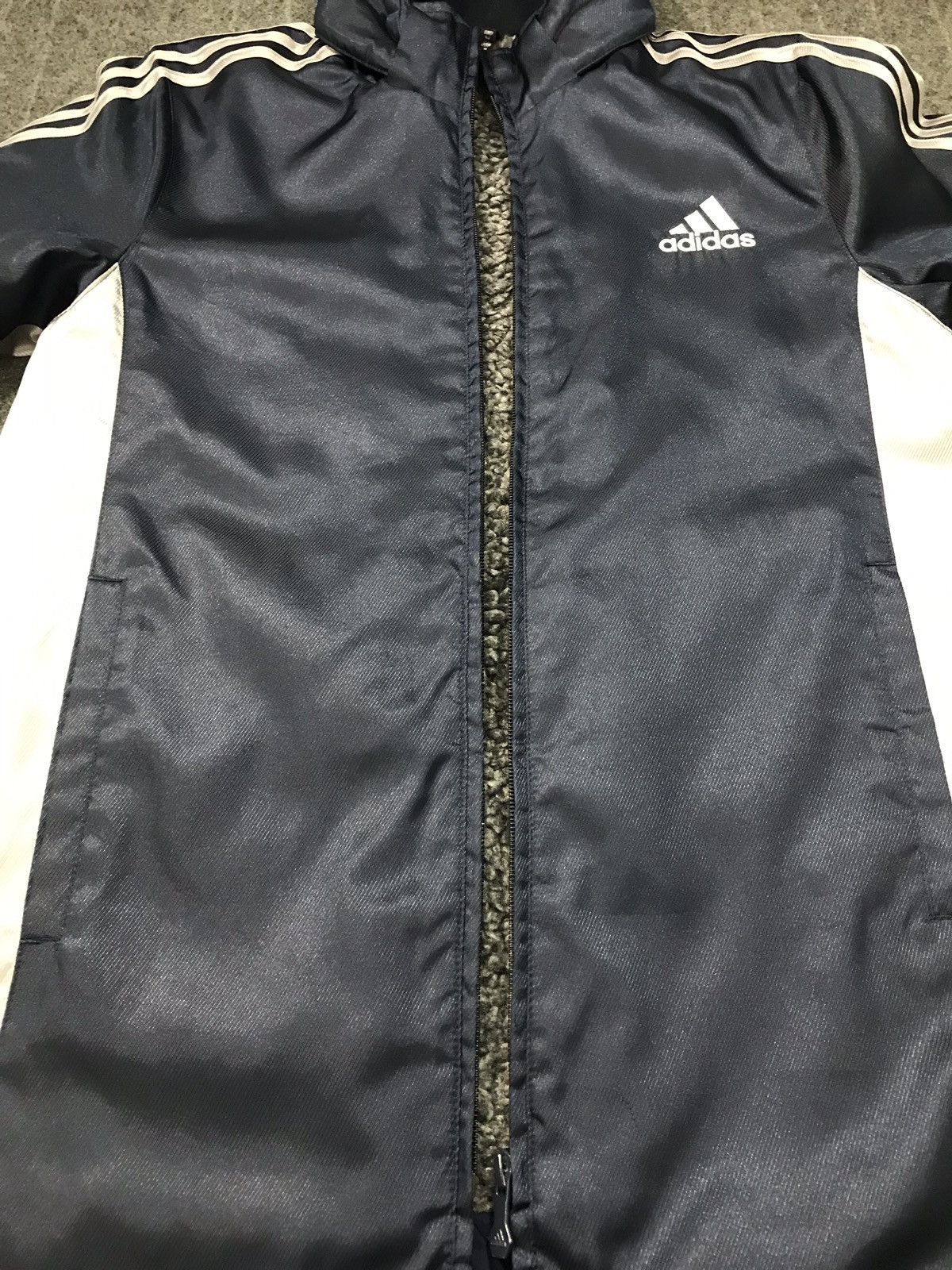 Adidas Vintage Adidas Winter Wear Jacket Hoodie Style Size US M / EU 48-50 / 2 - 9 Thumbnail