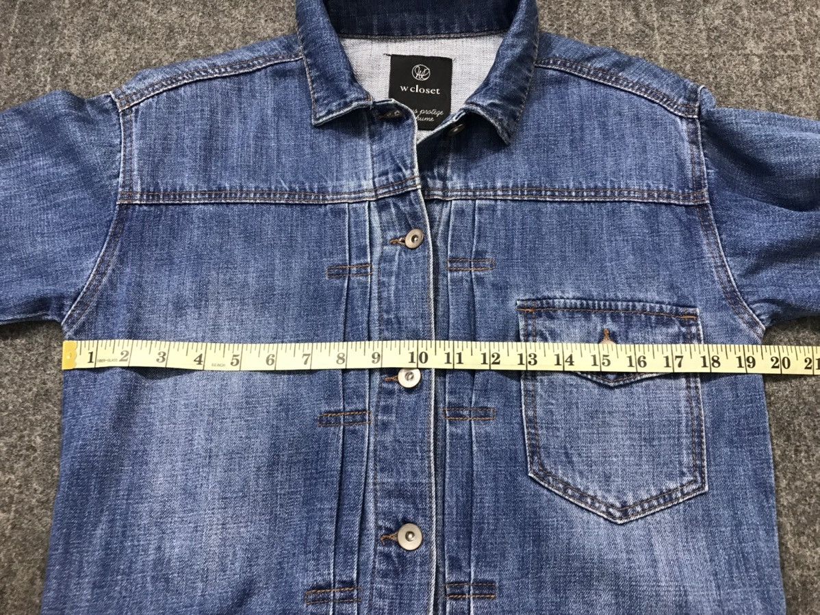 Japanese Brand × Vintage Vintage W Closet Jacket Jeans Singgle Pocket Button Up Style Size US M / EU 48-50 / 2 - 11 Thumbnail