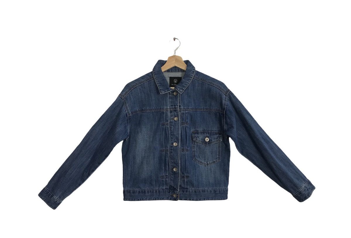 Japanese Brand × Vintage Vintage W Closet Jacket Jeans Singgle Pocket Button Up Style Size US M / EU 48-50 / 2 - 1 Thumbnail