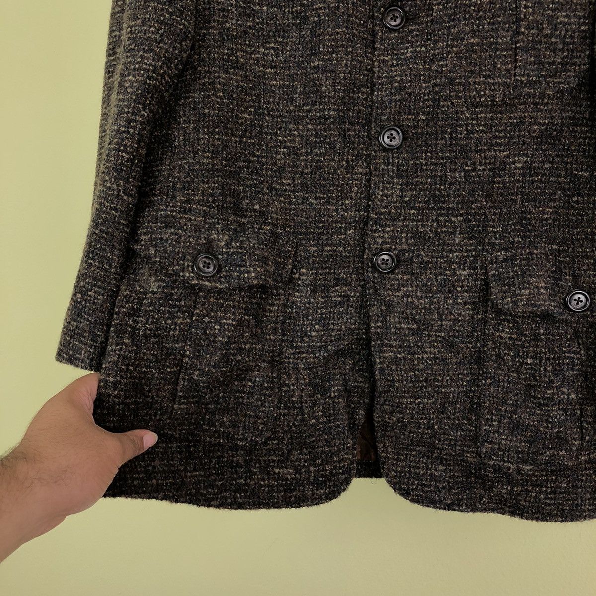 Joseph Abboud Joseph Abboud Wool Casual Coat Size US M / EU 48-50 / 2 - 5 Thumbnail