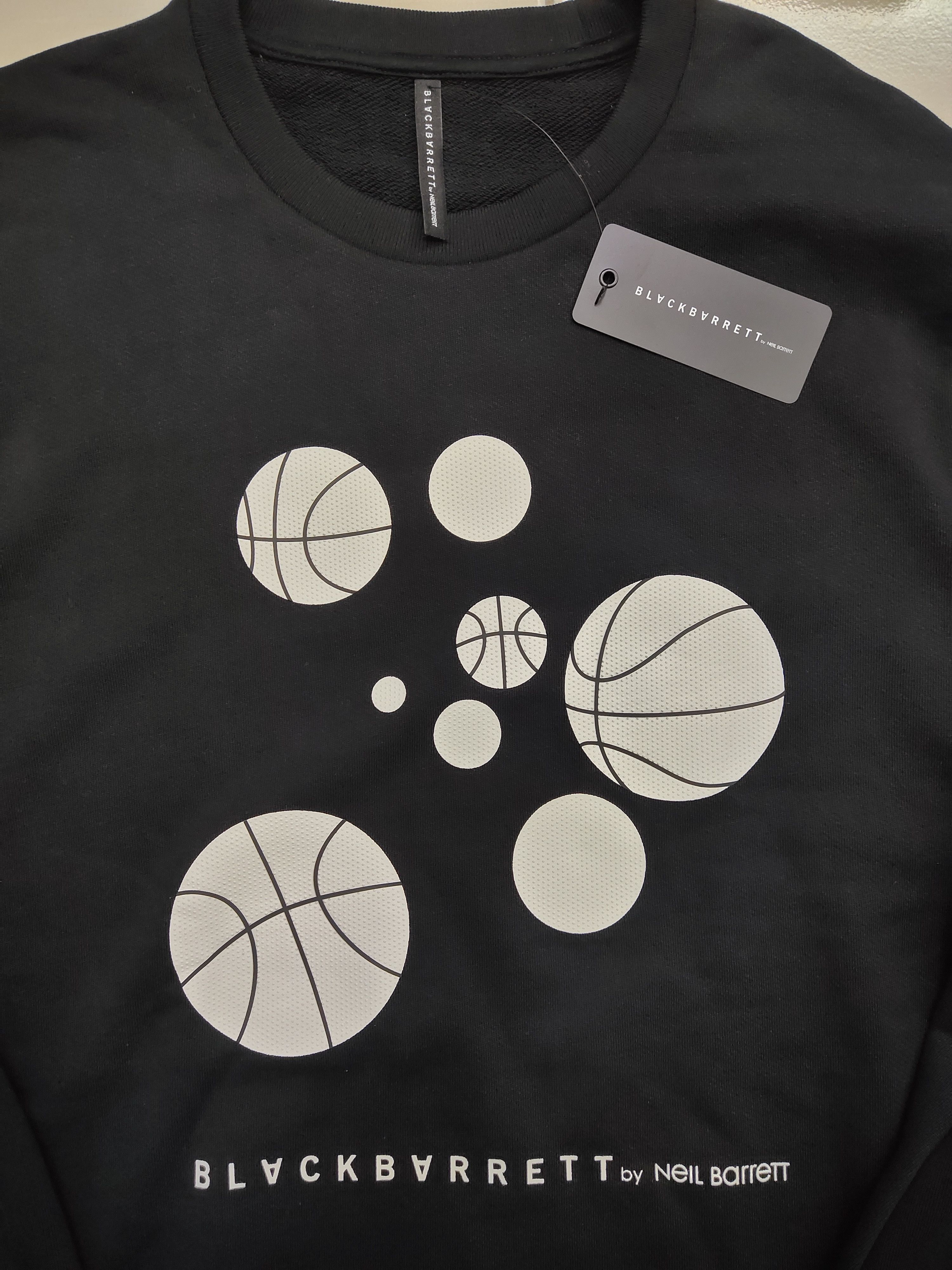 Neil Barrett Neil Barret Graphics Basketball Sweatshirt Size US M / EU 48-50 / 2 - 2 Thumbnail