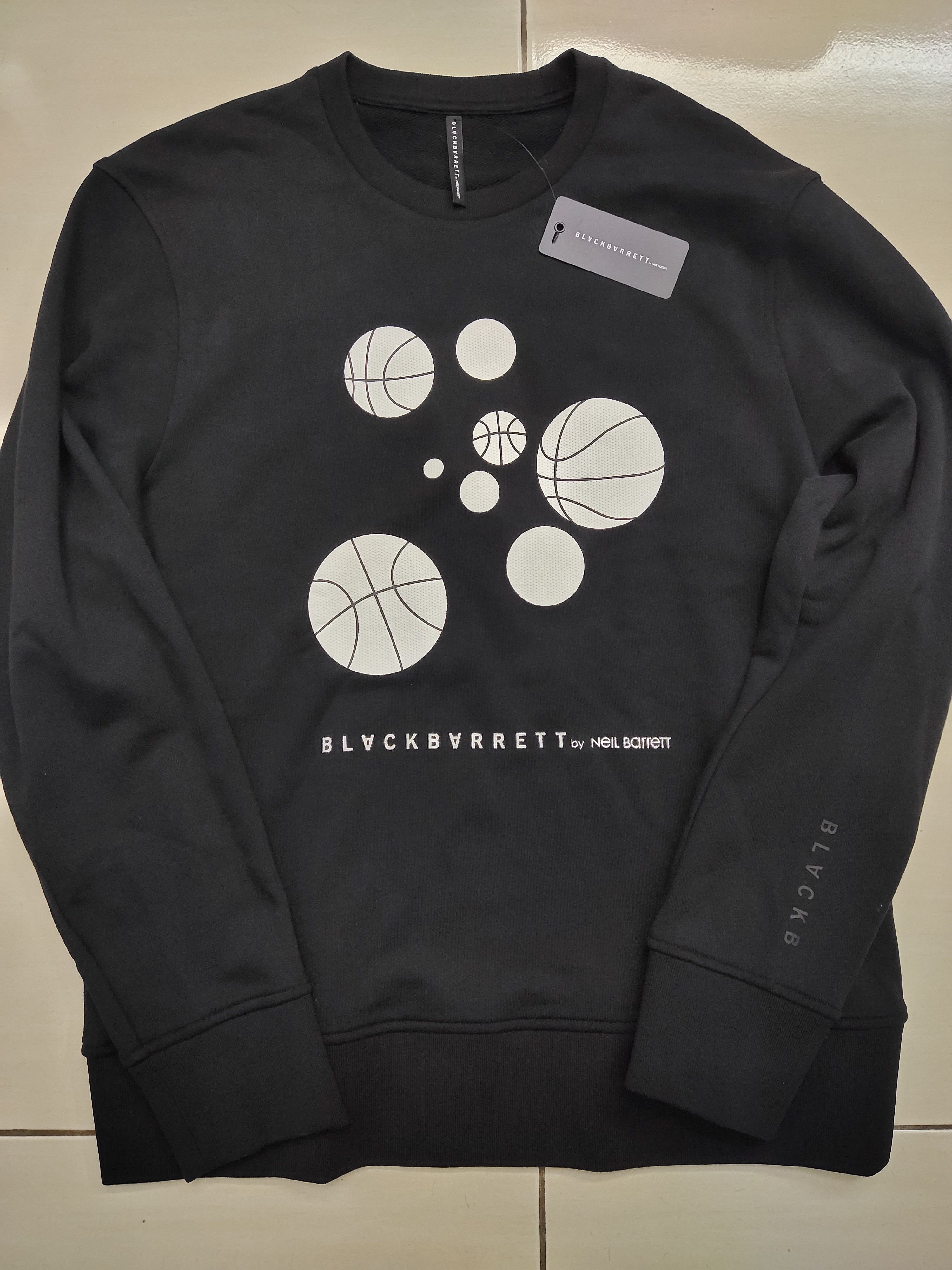 Neil Barrett Neil Barret Graphics Basketball Sweatshirt Size US M / EU 48-50 / 2 - 4 Thumbnail