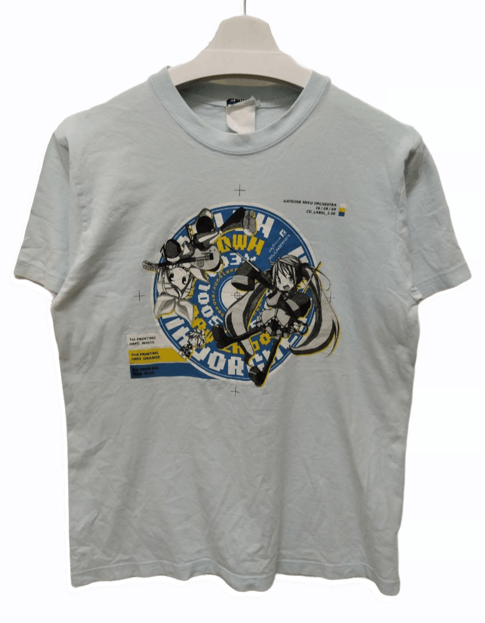 Japanese Brand Vintage ANIMA Hatsune Miku by Cospa Tshirt Size US M / EU 48-50 / 2 - 1 Thumbnail
