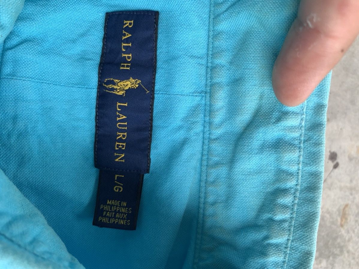 Polo Ralph Lauren Vintage Polo Ralph Lauren Small Logo Embroided Summer Shirt Size US XL / EU 56 / 4 - 5 Thumbnail