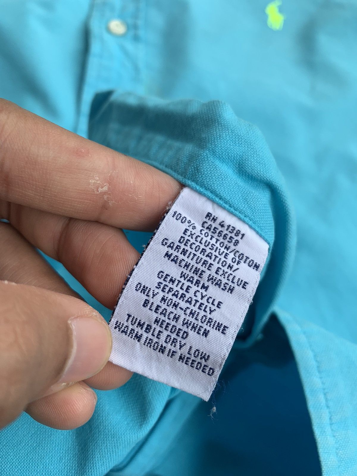 Polo Ralph Lauren Vintage Polo Ralph Lauren Small Logo Embroided Summer Shirt Size US XL / EU 56 / 4 - 6 Thumbnail