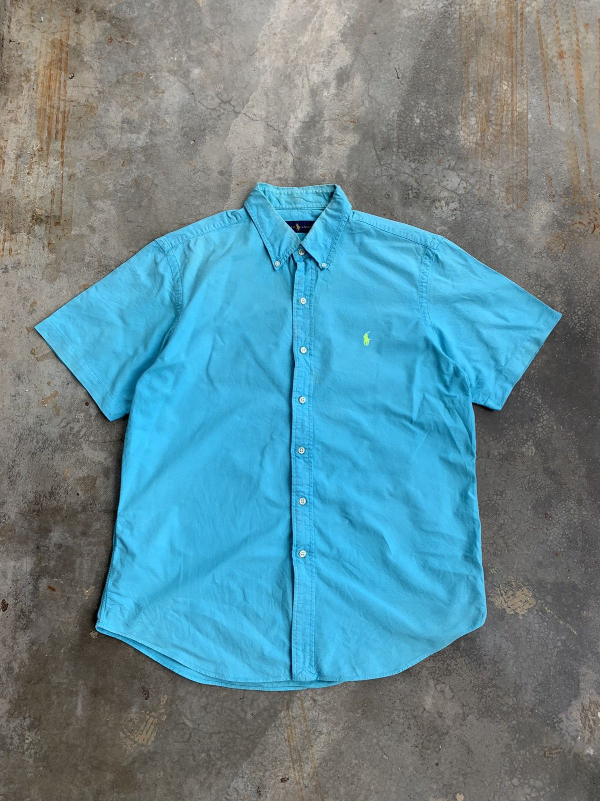 Polo Ralph Lauren Vintage Polo Ralph Lauren Small Logo Embroided Summer Shirt Size US XL / EU 56 / 4 - 1 Thumbnail