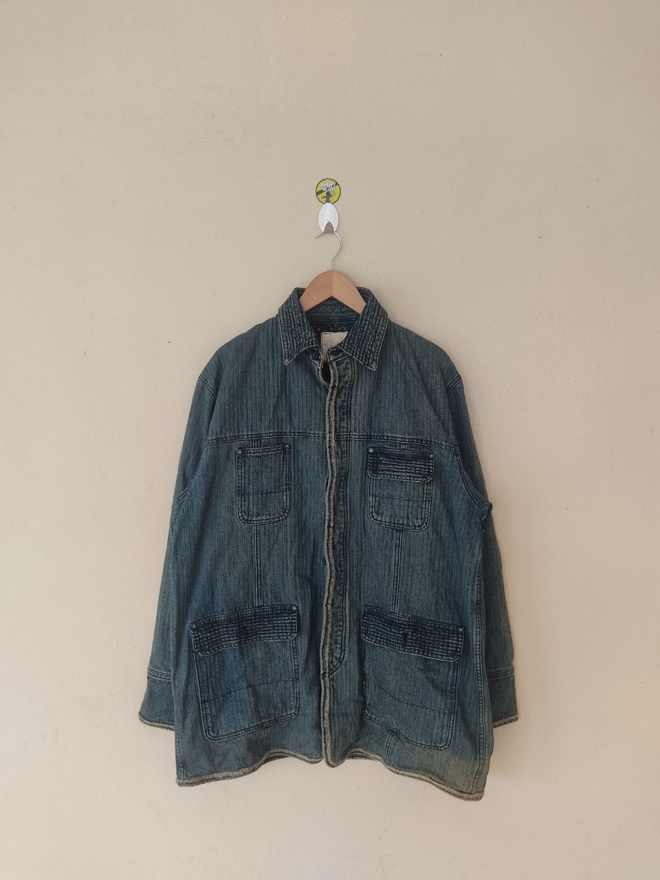 Japanese Brand CHORE DENIM KAPITAL STYLES JACKET Size US L / EU 52-54 / 3 - 1 Thumbnail