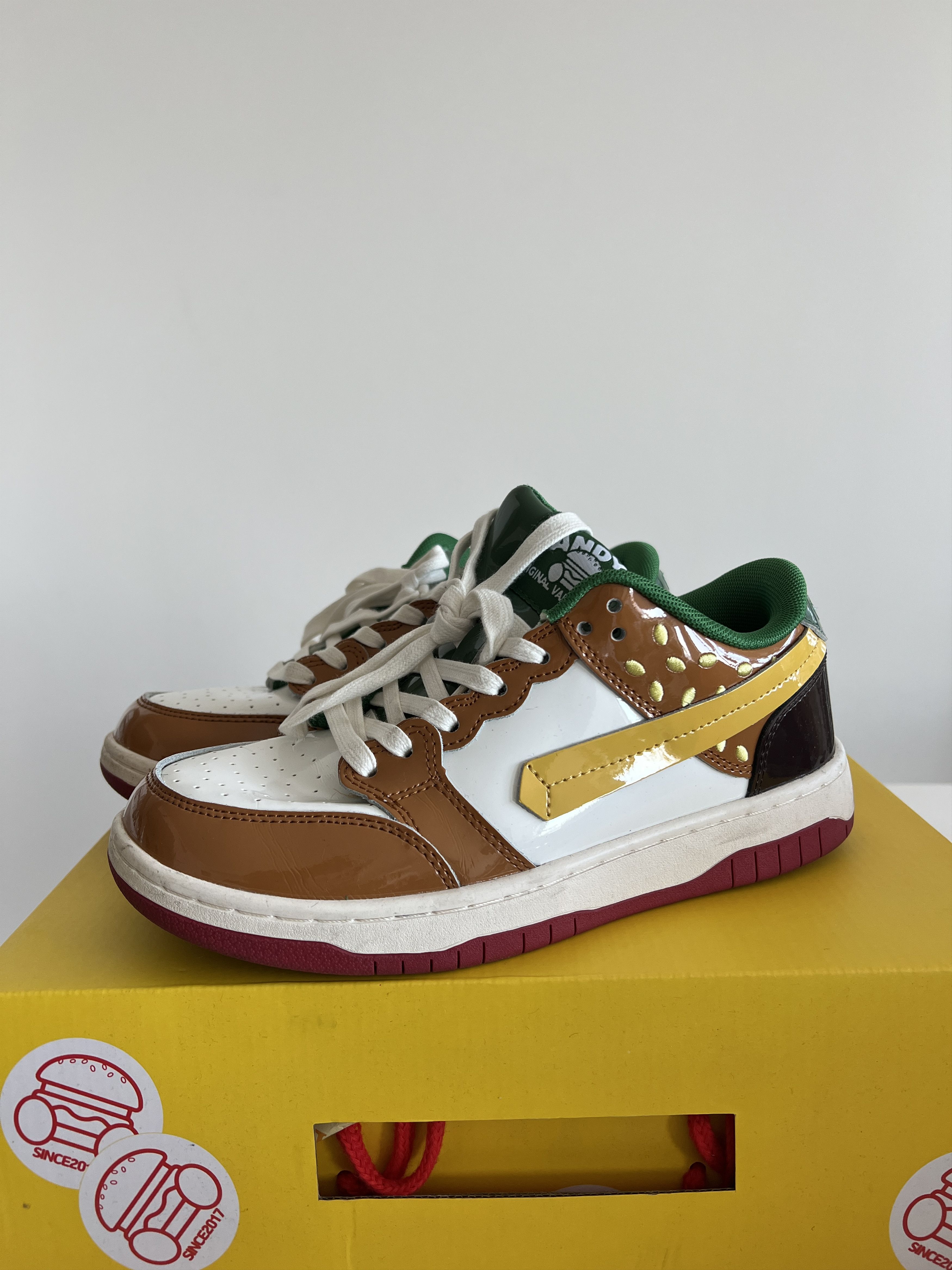 Vandy The Pink VANDYTHEPINK Patent Leather Burger Sneakers | Grailed