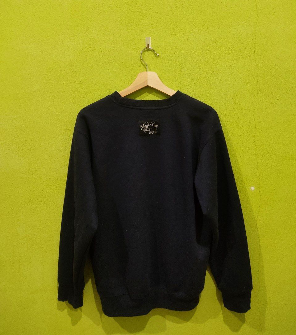 Japanese Brand × Rap Tees × Vintage Vintage Ratz HipHop Black Gang Sweatshirt Size US M / EU 48-50 / 2 - 2 Thumbnail