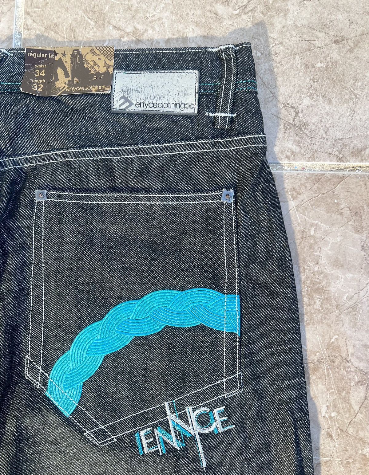 Early 2000s Baggy wide Leg Enyce Denim Pants
