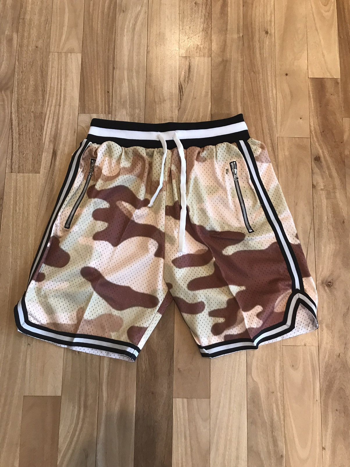 Other Mesh Basketball Shorts Desert Camo S Size US 28 / EU 44 - 1 Thumbnail