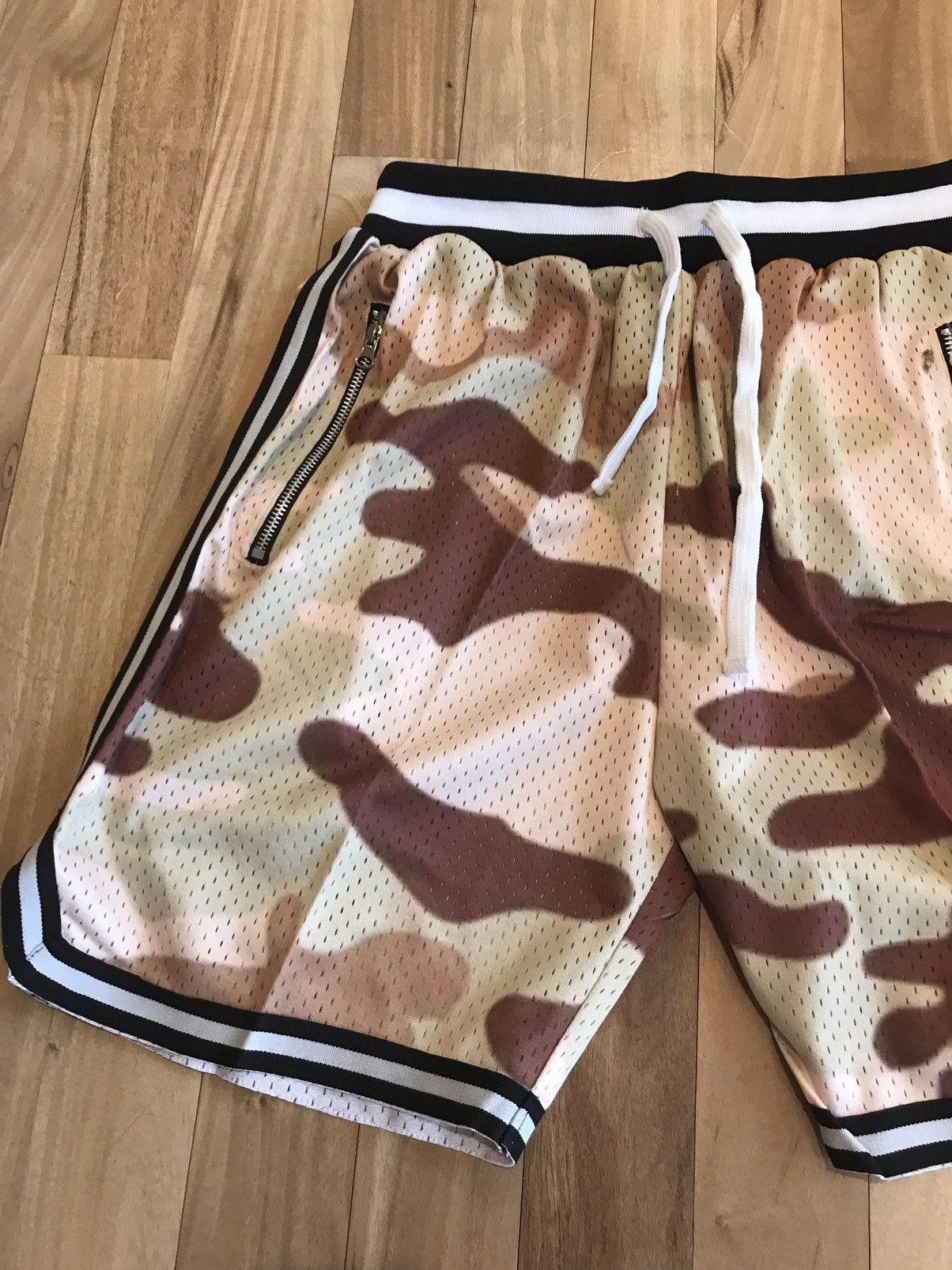 Other Mesh Basketball Shorts Desert Camo S Size US 28 / EU 44 - 3 Thumbnail