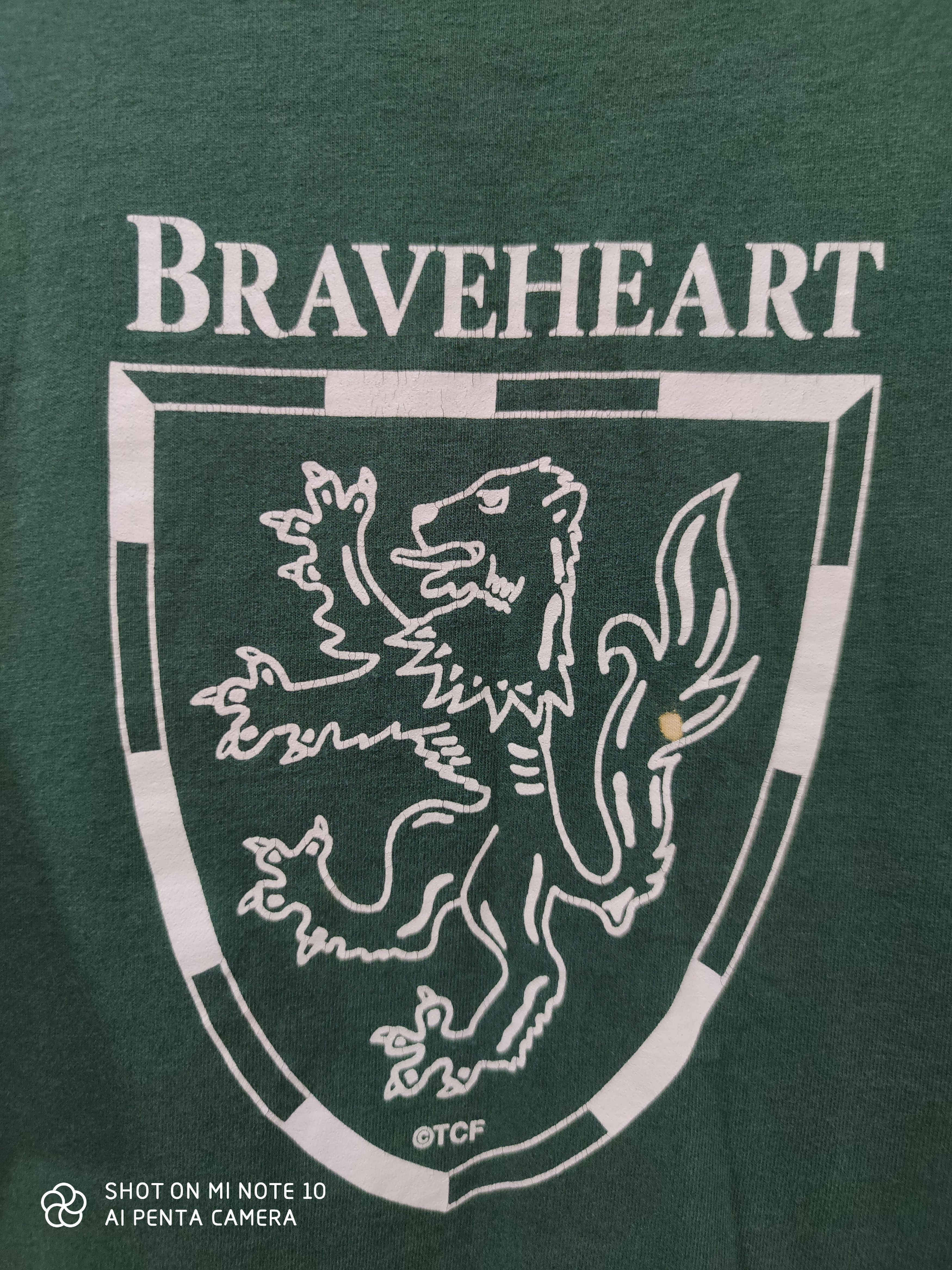 Vintage Vintage 90's Movie Braveheart Big Logo Shirt Size US L / EU 52-54 / 3 - 2 Thumbnail