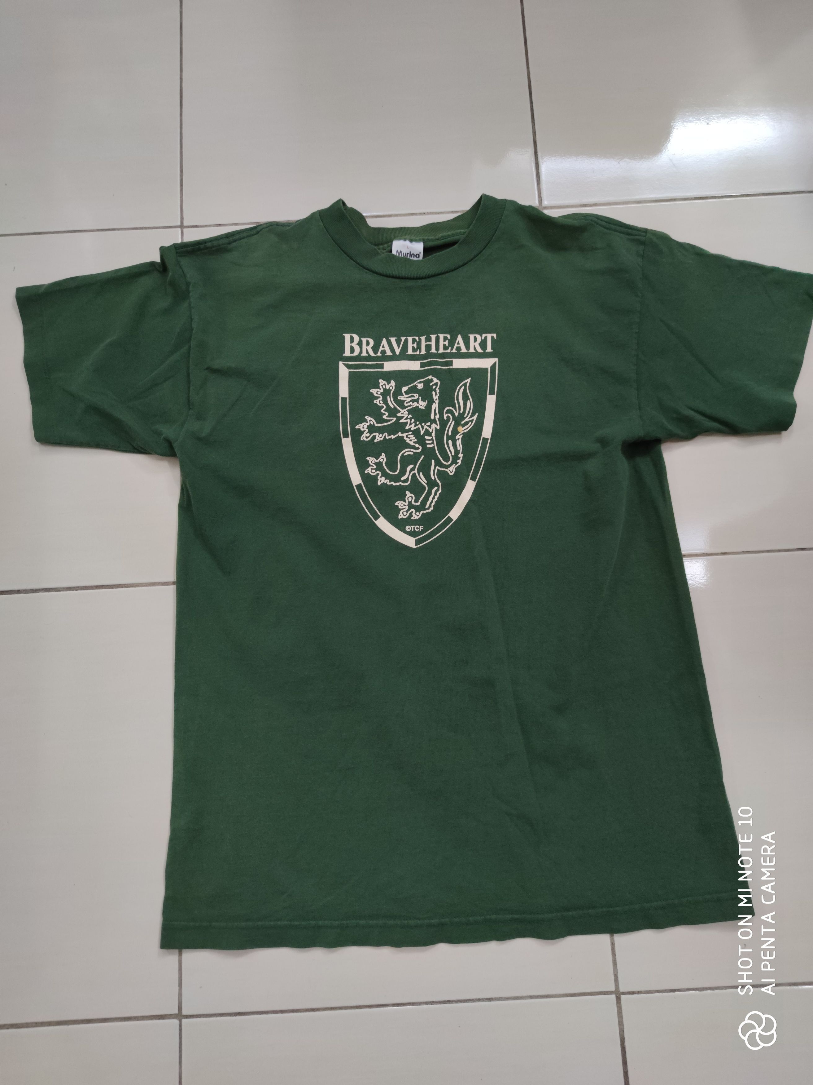 Vintage Vintage 90's Movie Braveheart Big Logo Shirt Size US L / EU 52-54 / 3 - 6 Thumbnail