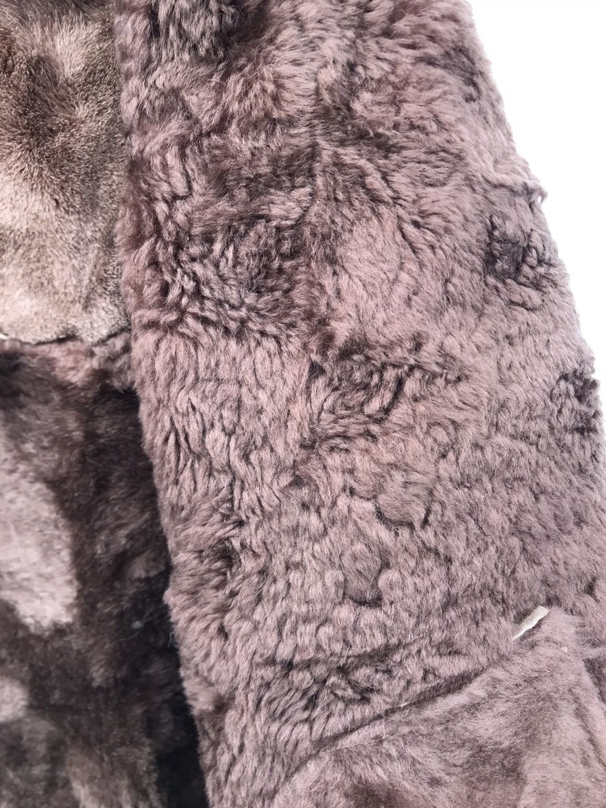 Designer Made In Spain Scarpins sherpa lining Trench Leather Jackets Size US L / EU 52-54 / 3 - 14 Thumbnail