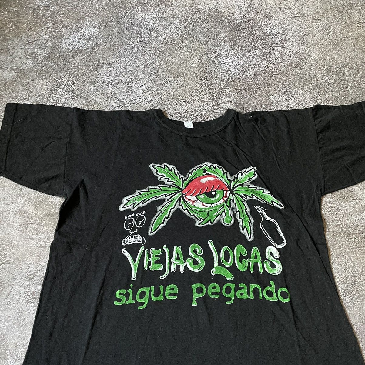 Band Tees Vintage Y2K ADULT “ HIGH EYE RED DRUGS WEED “ FUNNY Tee Size US M / EU 48-50 / 2 - 5 Thumbnail