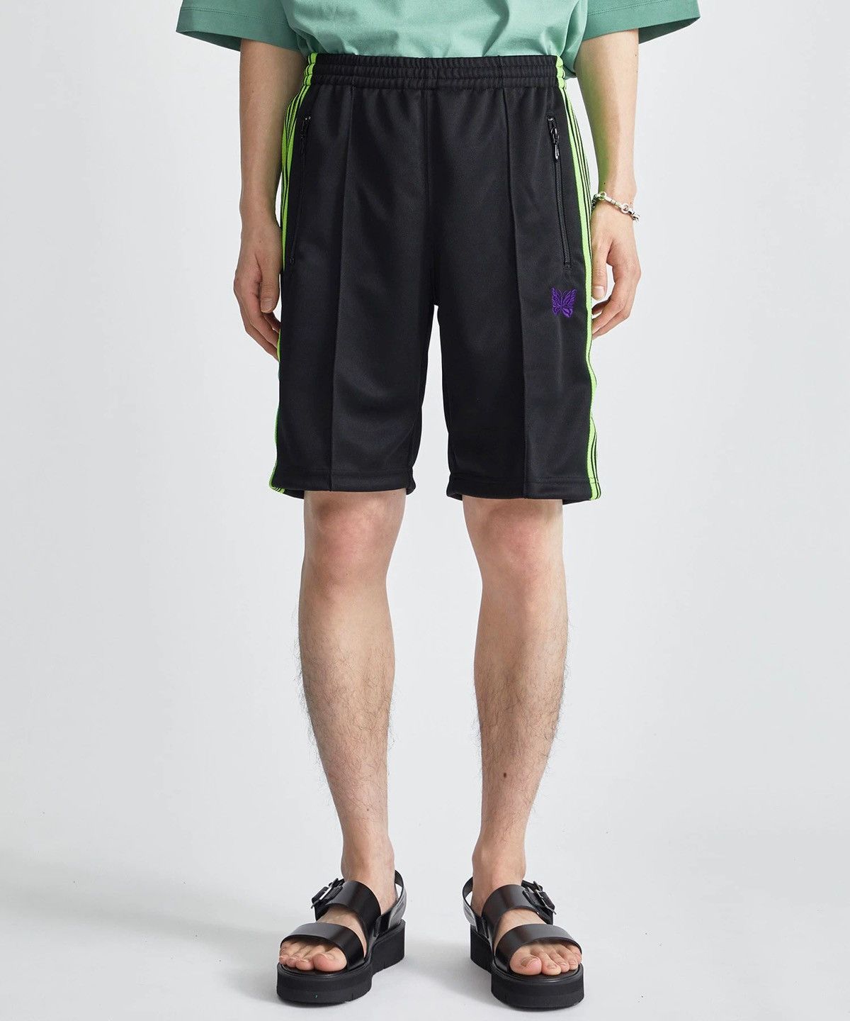Needles × STUDIOUS Needles x Studious 2022 Ss Exclusive Short track pants Size US 30 / EU 46 - 6 Thumbnail