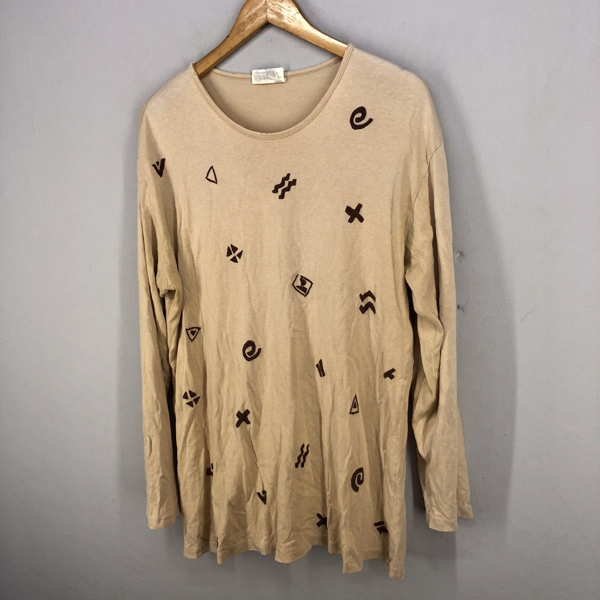 Designer × Hai Sporting Gear × Issey Miyake 🔥RARE VINTAGE HAI SPORTING GEAR ISSEY EMBROIDERY PATCH Size US M / EU 48-50 / 2 - 4 Thumbnail