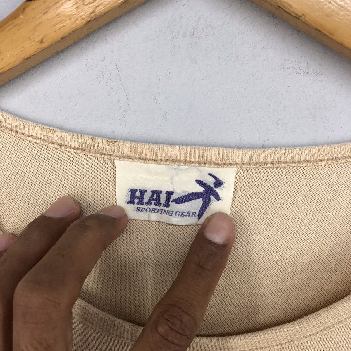 Designer × Hai Sporting Gear × Issey Miyake 🔥RARE VINTAGE HAI SPORTING GEAR ISSEY EMBROIDERY PATCH Size US M / EU 48-50 / 2 - 8 Thumbnail