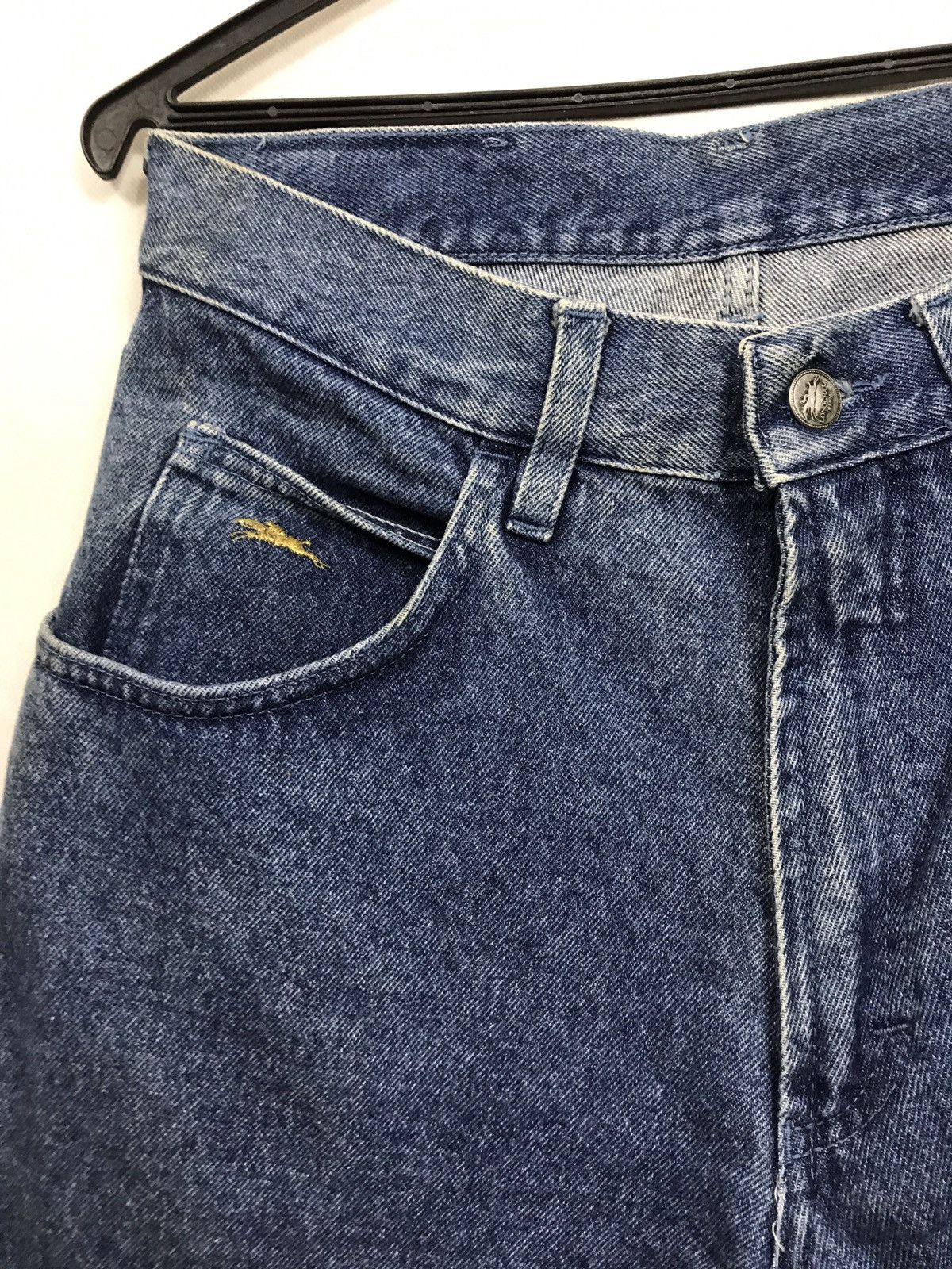 Longchamp 🔊🔥FINAL DROP🔥Longchamp embroidey big logo denim Size US 30 / EU 46 - 9 Thumbnail