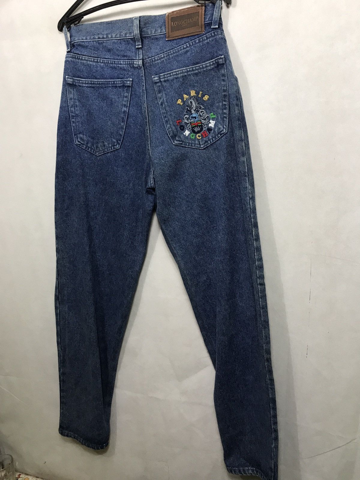 Longchamp 🔊🔥FINAL DROP🔥Longchamp embroidey big logo denim Size US 30 / EU 46 - 4 Thumbnail