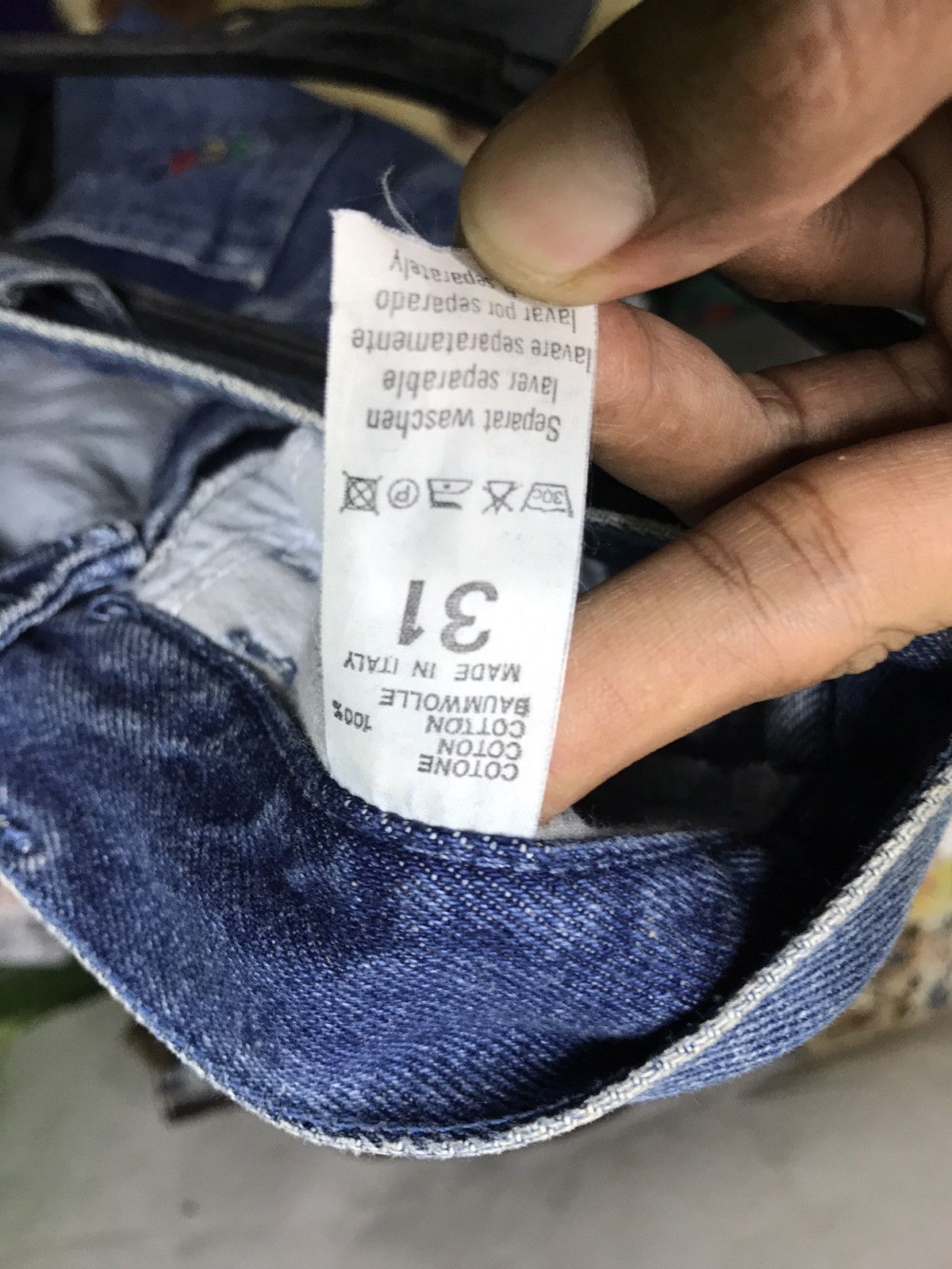Longchamp 🔊🔥FINAL DROP🔥Longchamp embroidey big logo denim Size US 30 / EU 46 - 11 Thumbnail