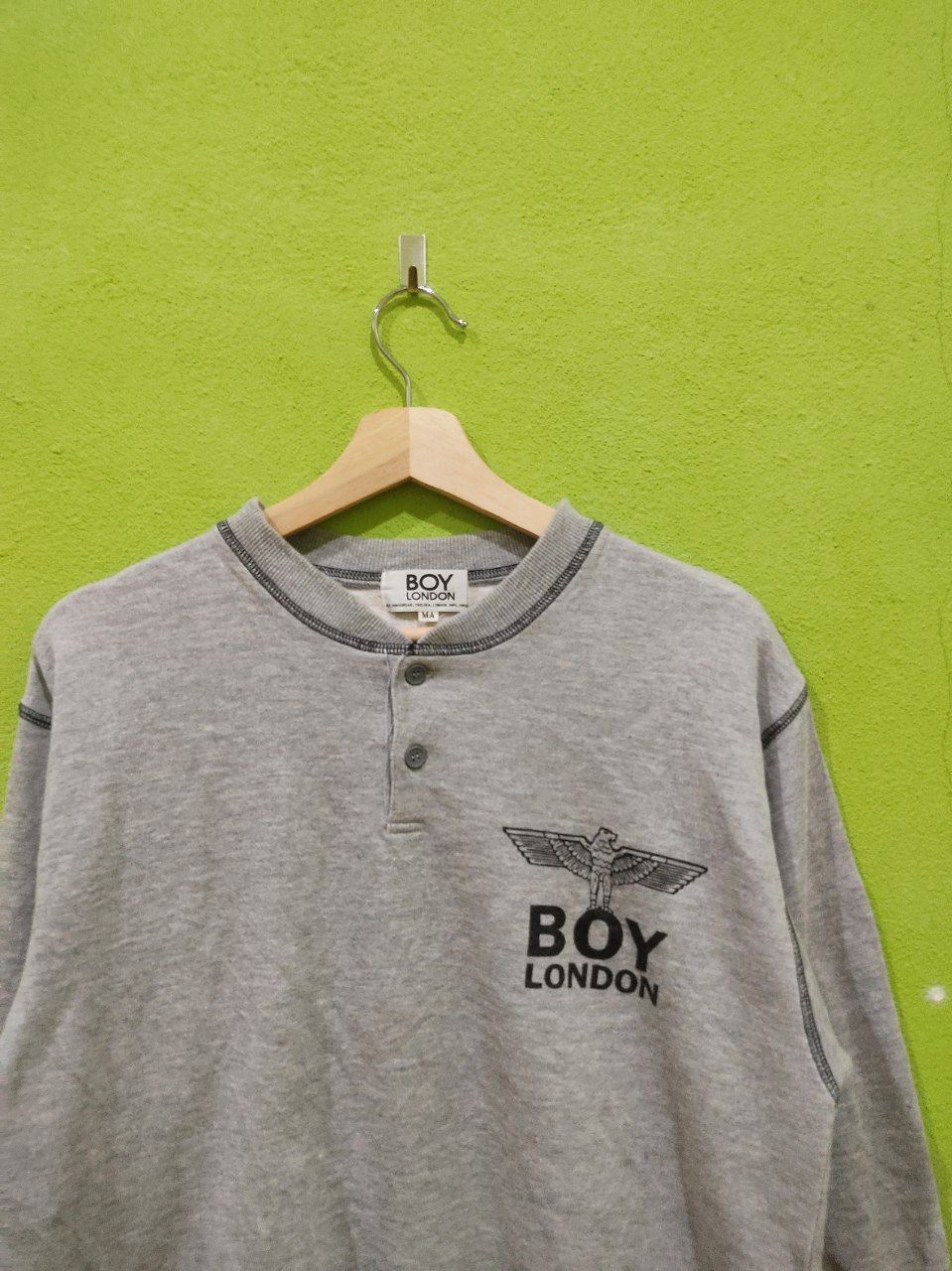Boy London × Vintage Vintage Boy London Spell Out Size US M / EU 48-50 / 2 - 2 Thumbnail