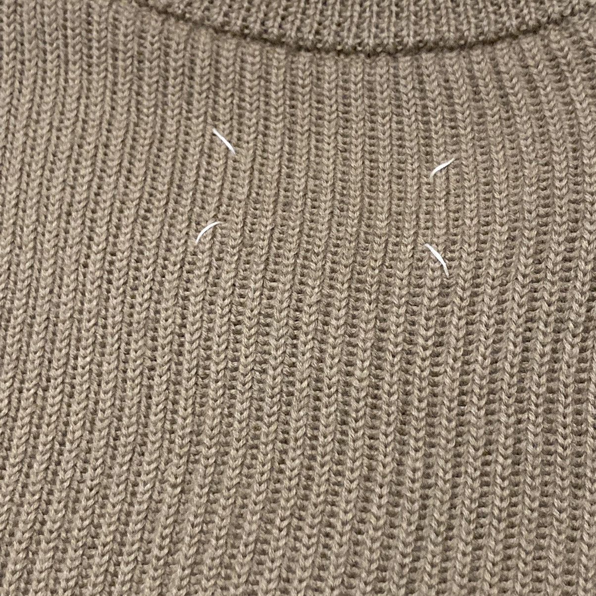 Maison Margiela New Maison Margiela Spliced Two Tone Wool Sweater Size Small Size US S / EU 44-46 / 1 - 6 Thumbnail
