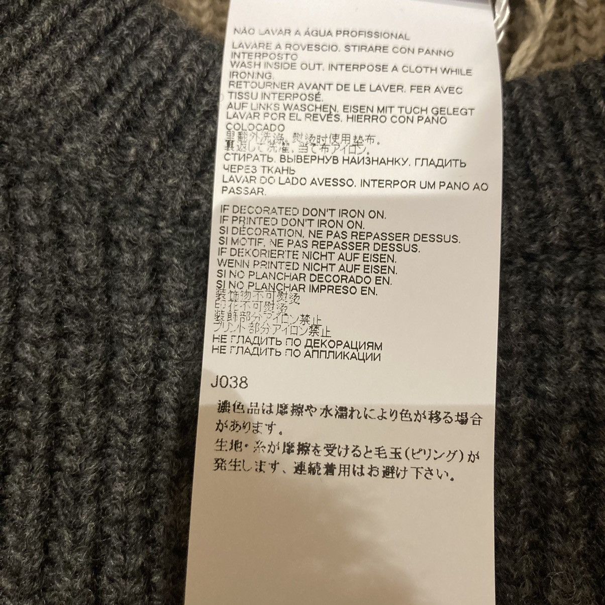 Maison Margiela New Maison Margiela Spliced Two Tone Wool Sweater Size Small Size US S / EU 44-46 / 1 - 10 Thumbnail