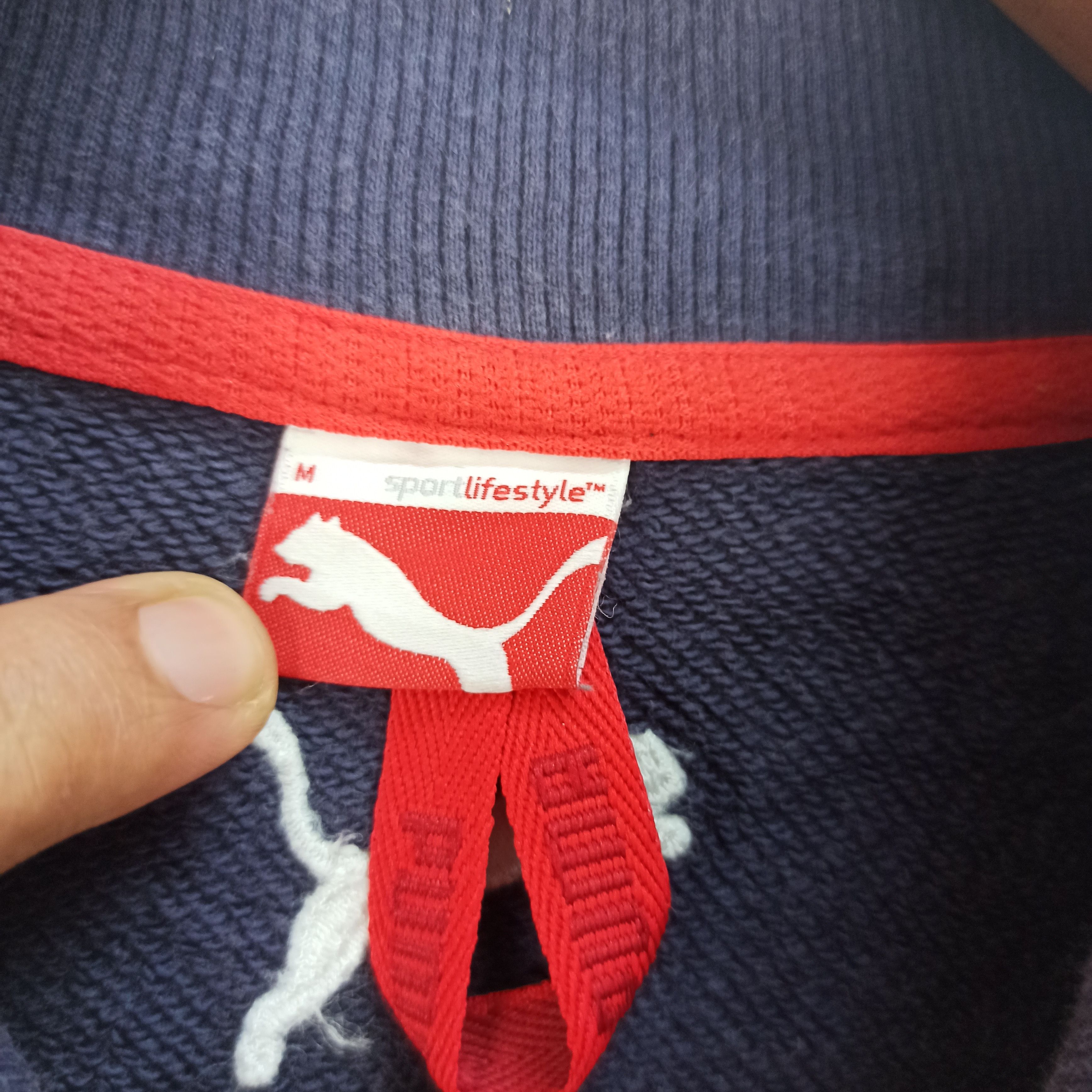 Puma Vintage Puma Sport Sweater Zipper Big Logo Size US M / EU 48-50 / 2 - 7 Thumbnail