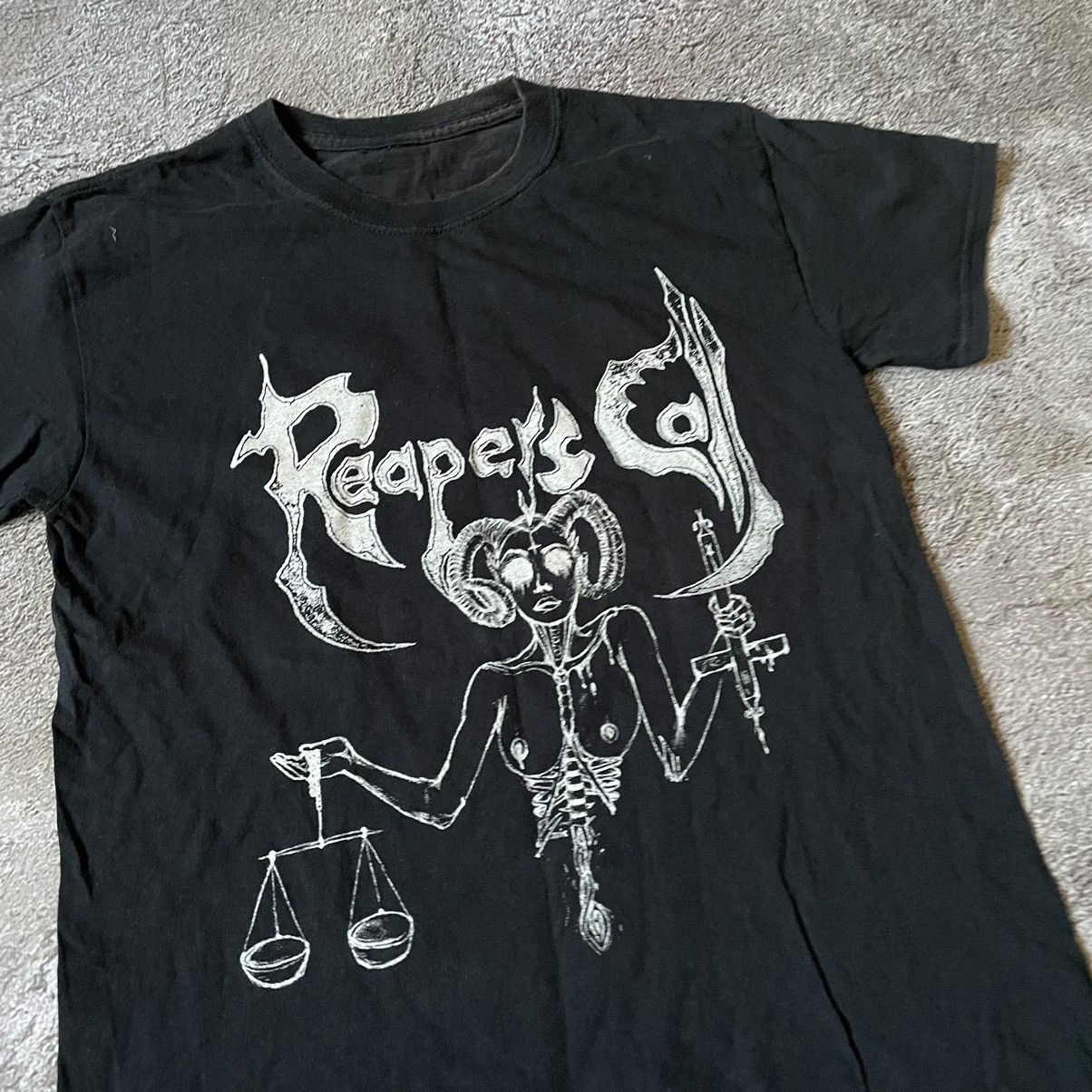 Vintage Vintage Y2K Graphic Tee Skull Horror Punk Streetwear Slim M Size US M / EU 48-50 / 2 - 3 Thumbnail