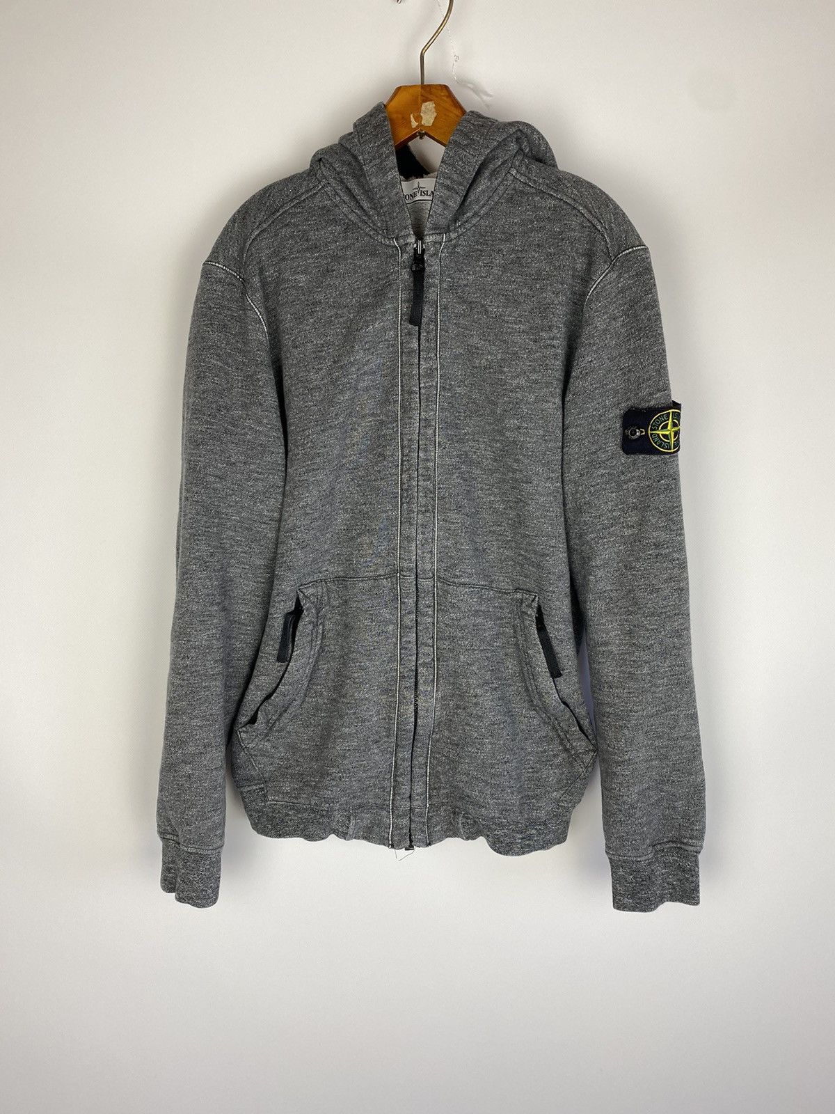 Stone Island Stone Island Zip Up Hoodie Size US L / EU 52-54 / 3 - 1 Thumbnail