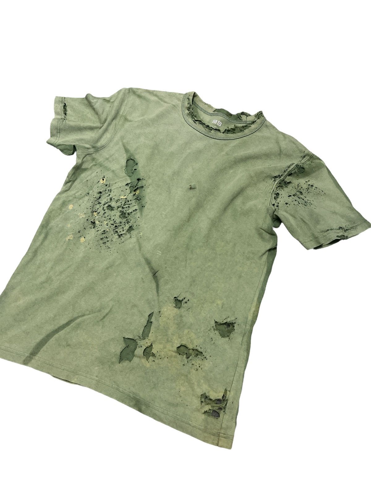 Japanese Brand THRASHED SUN FADED UNIQLO SKATER BOY Size US L / EU 52-54 / 3 - 4 Thumbnail