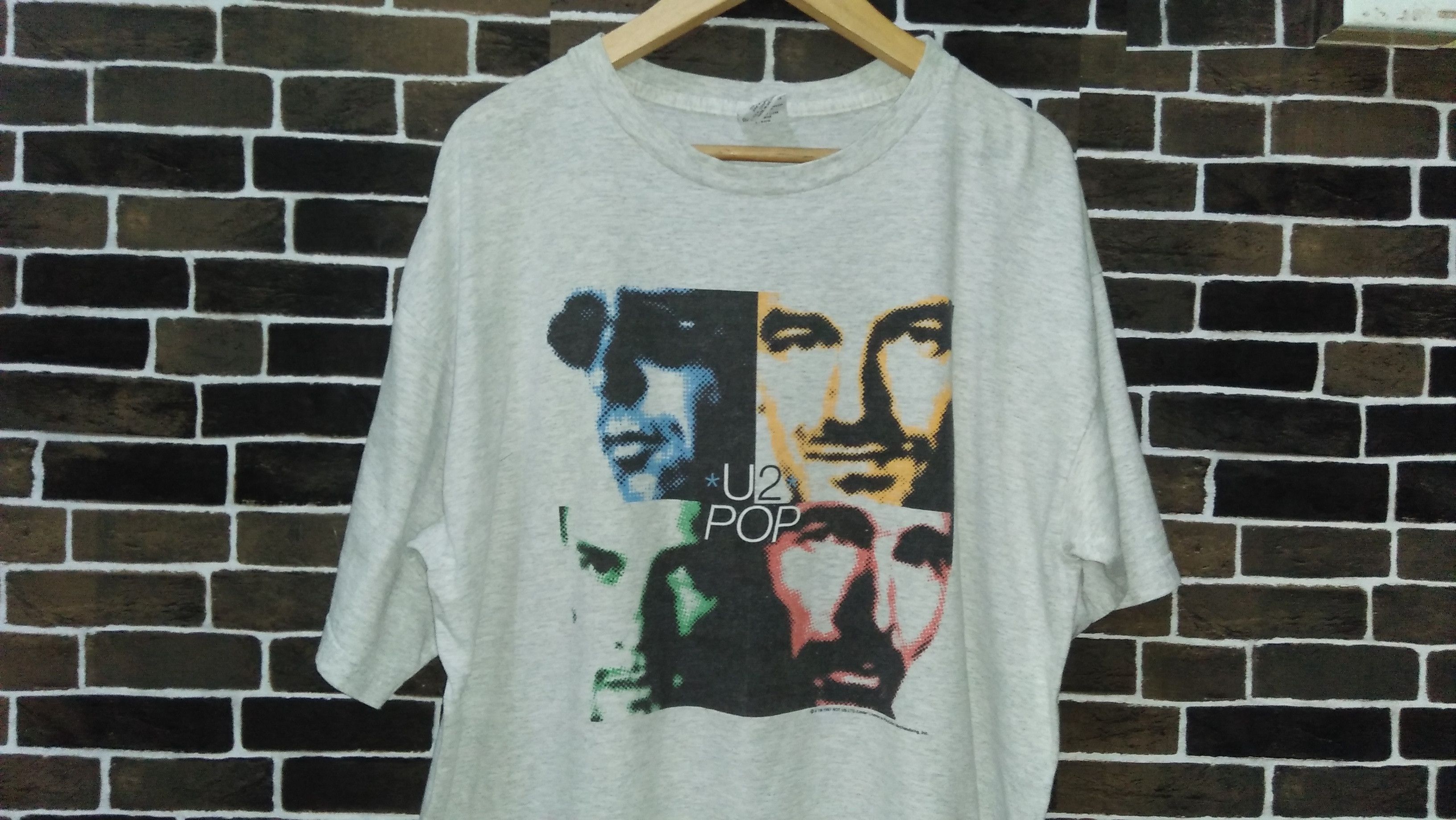 Vintage Rare 97 U2 Pop Band Tshirt
