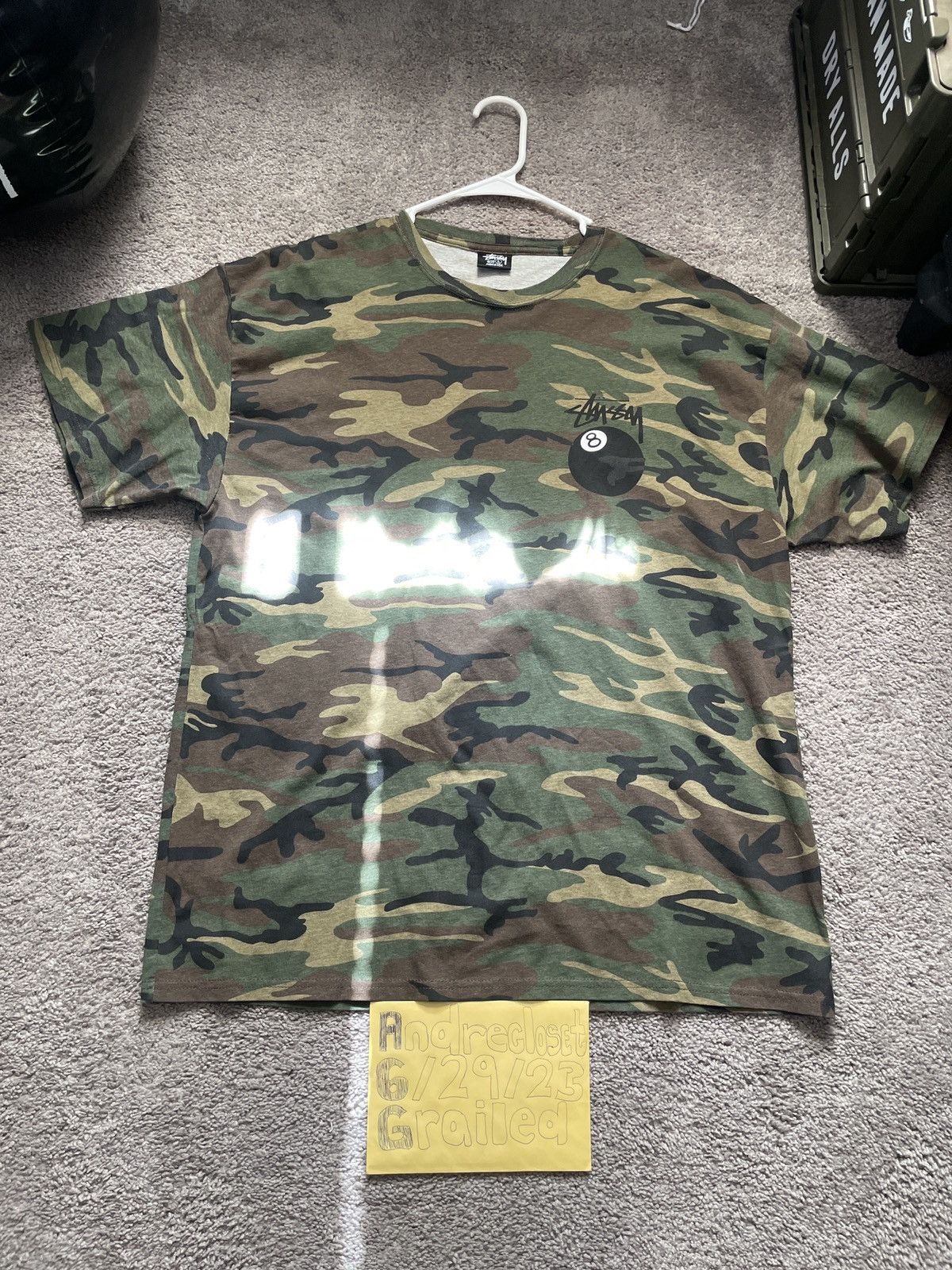 Stussy Stussy 8 ball camo | Grailed