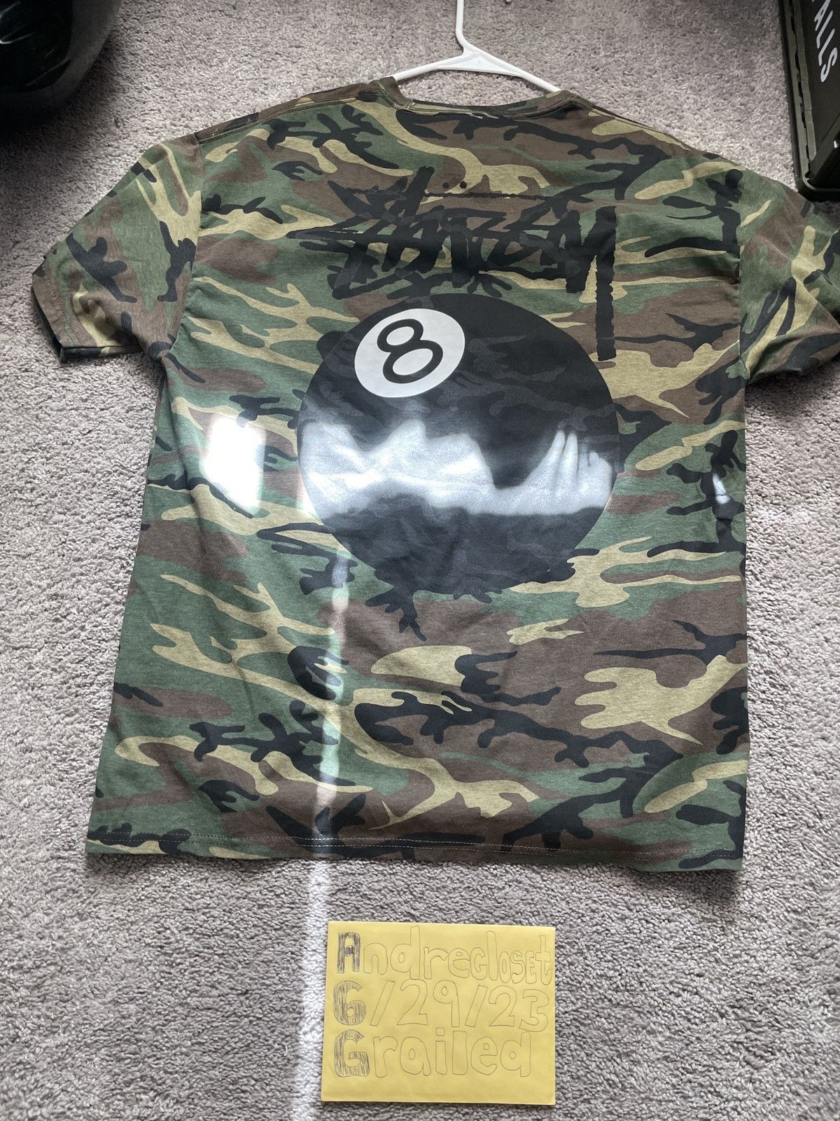 Stussy Stussy 8 ball camo | Grailed