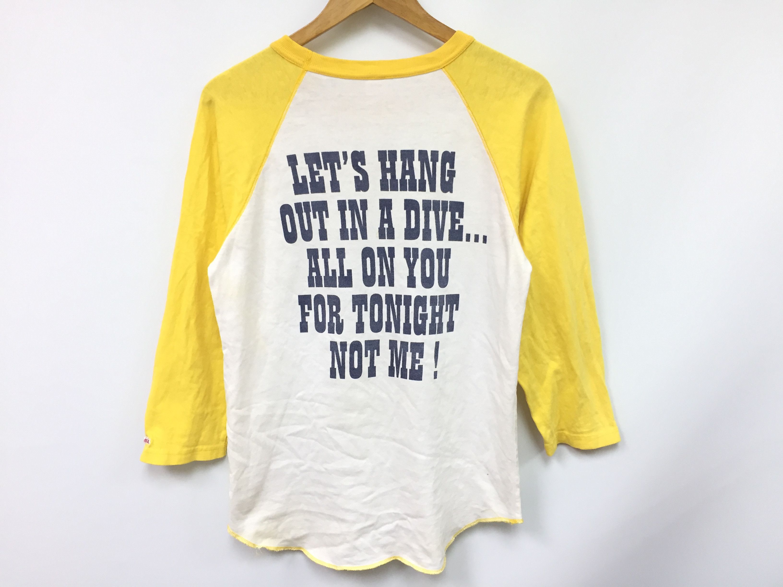 Sugar Cane × Toyo Enterprises Poem raglan shirt Size US S / EU 44-46 / 1 - 3 Thumbnail